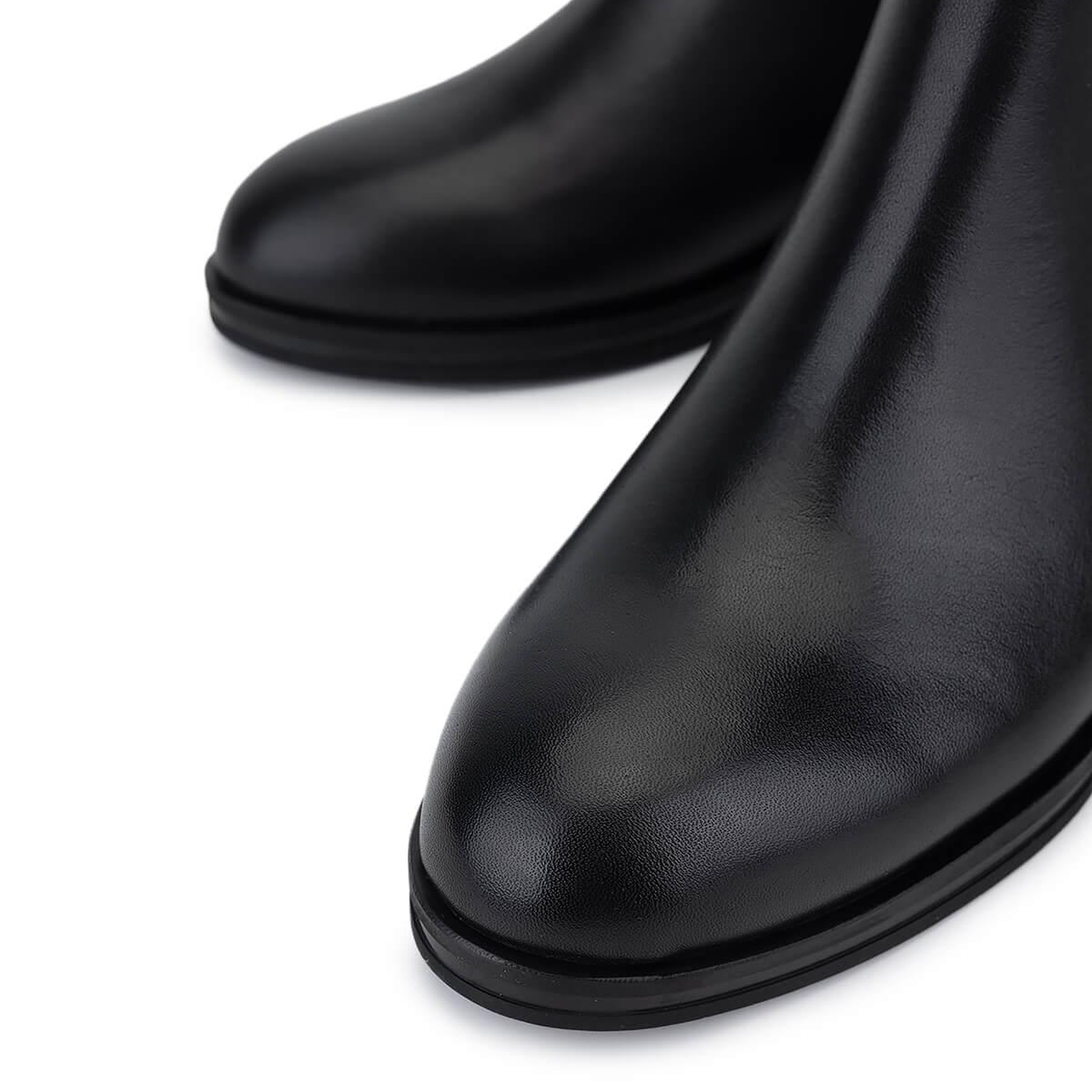 Tamer Tanca Kadın Hakiki Deri Siyah Casual Bot