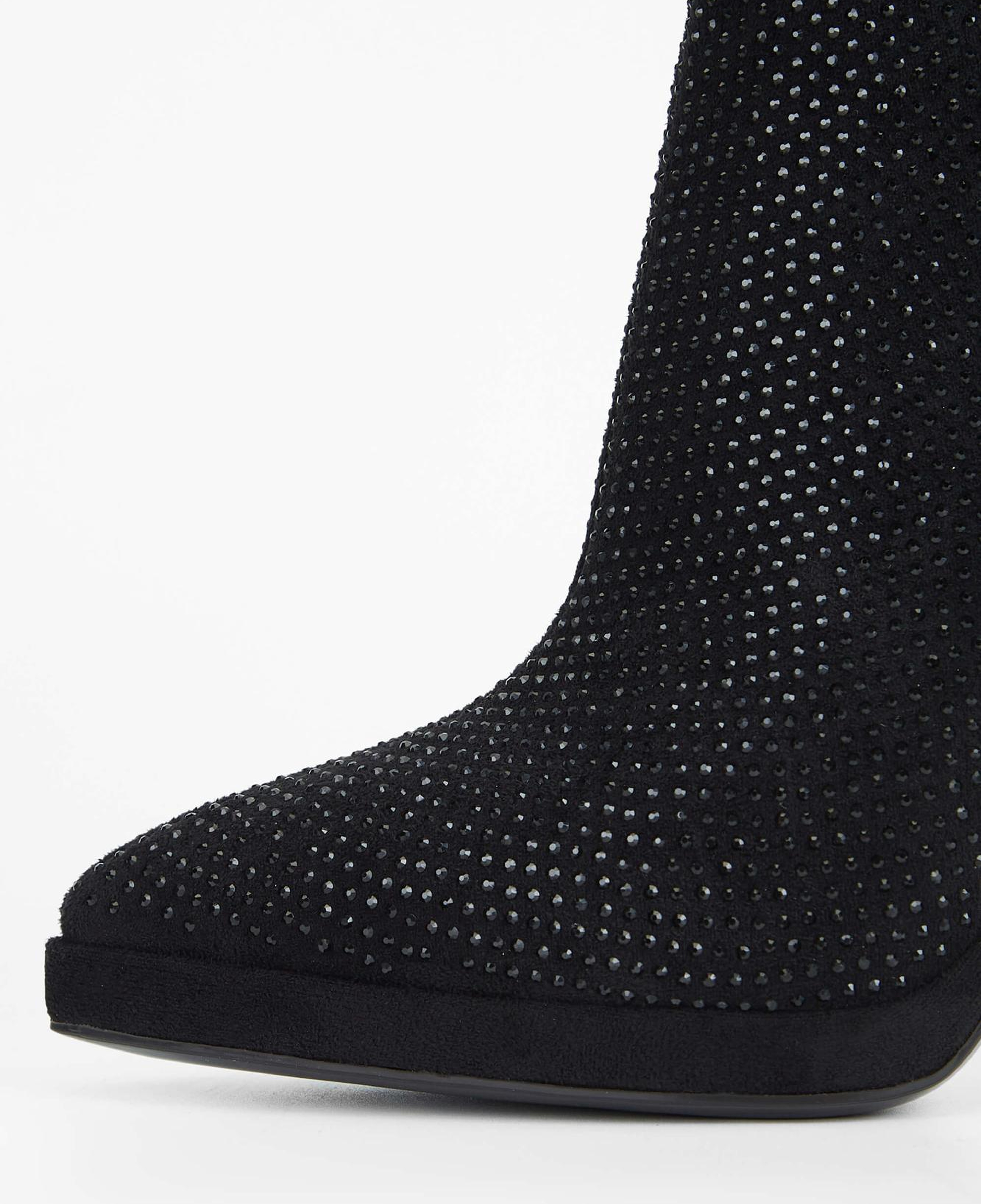 Tamer Tanca Kadın Hakiki Deri Siyah Topuklu Bot