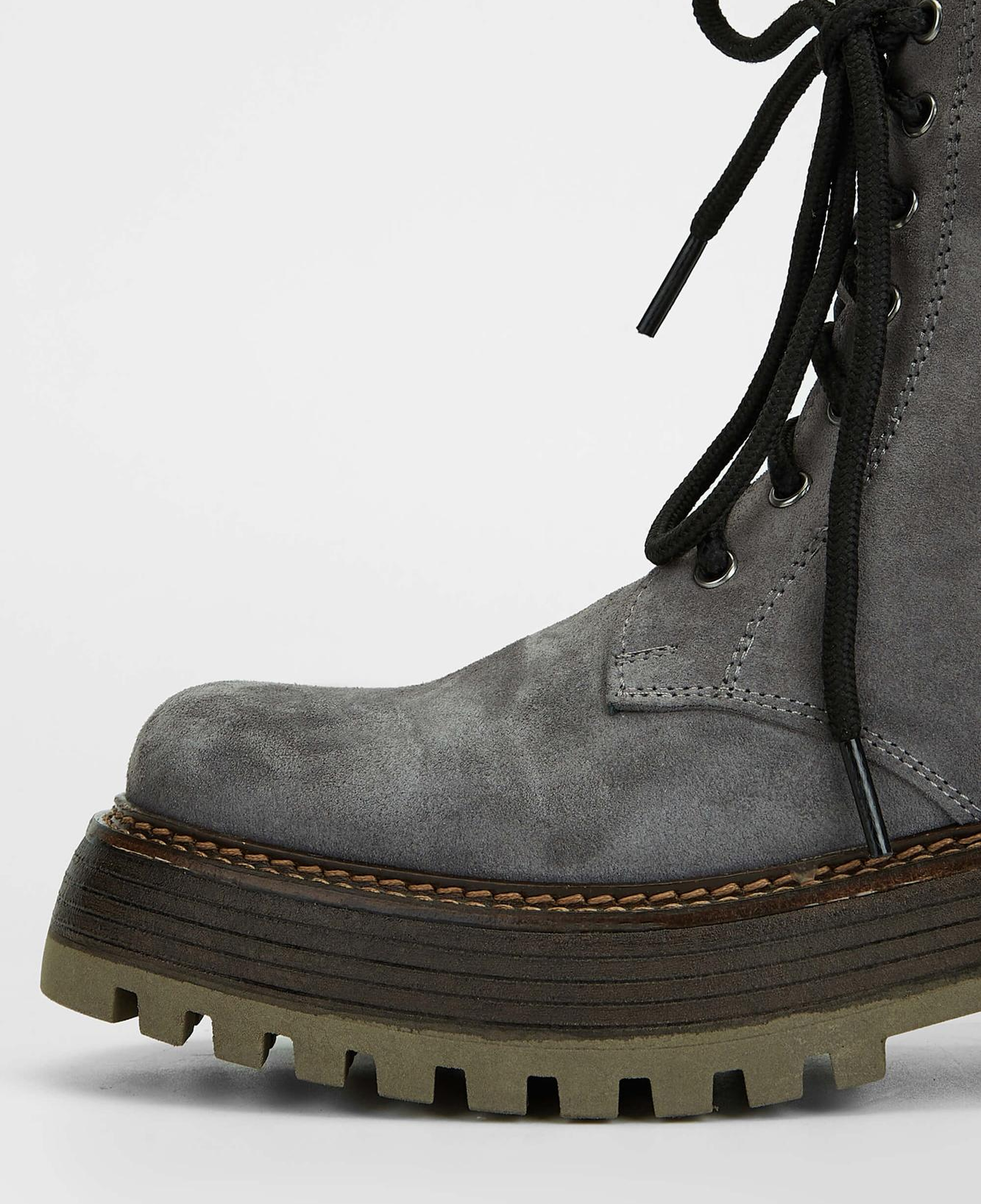 Tamer Tanca Kadın Hakiki Deri Gri Casual Bot