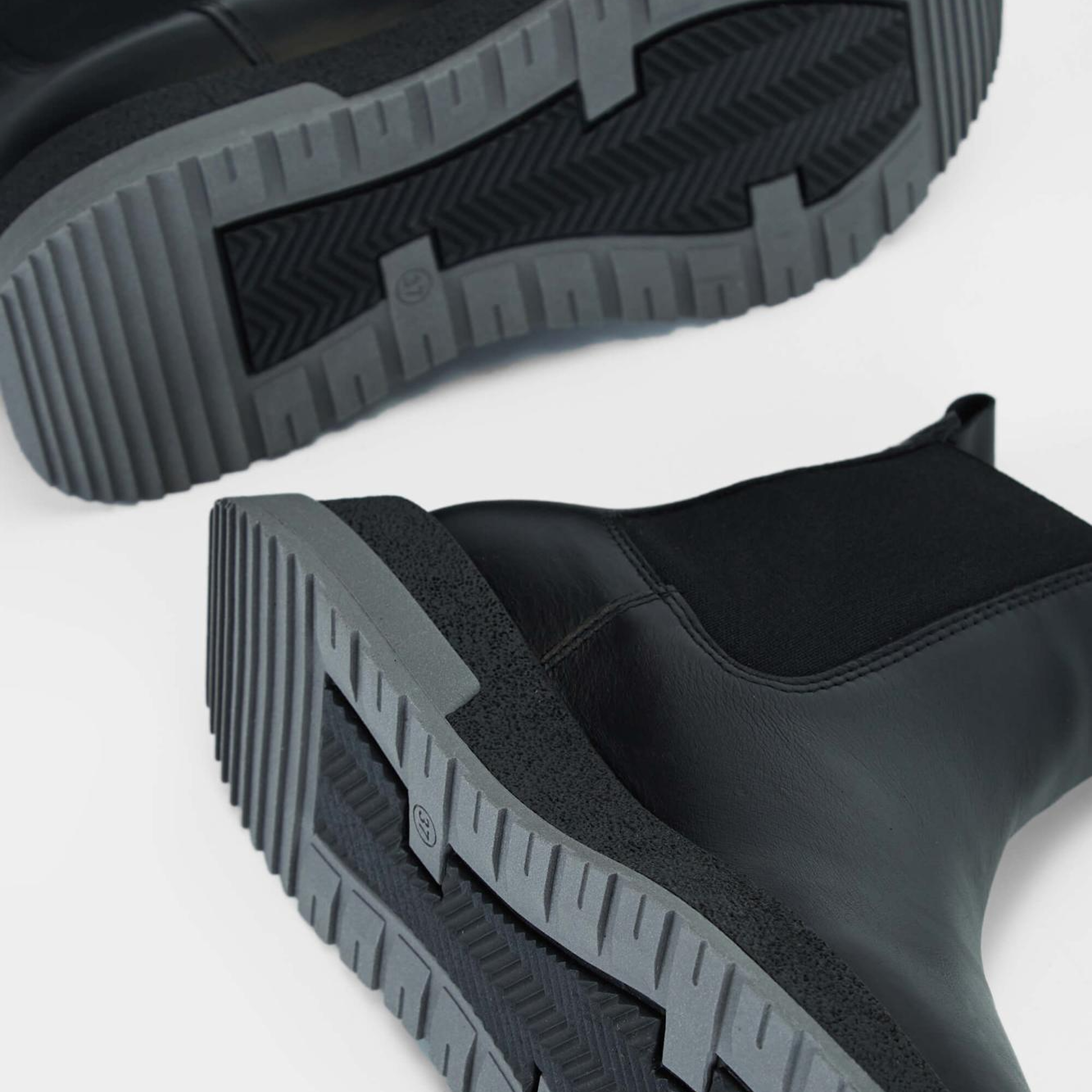 Tamer Tanca Kadın Hakiki Deri Siyah Deri Casual Bot