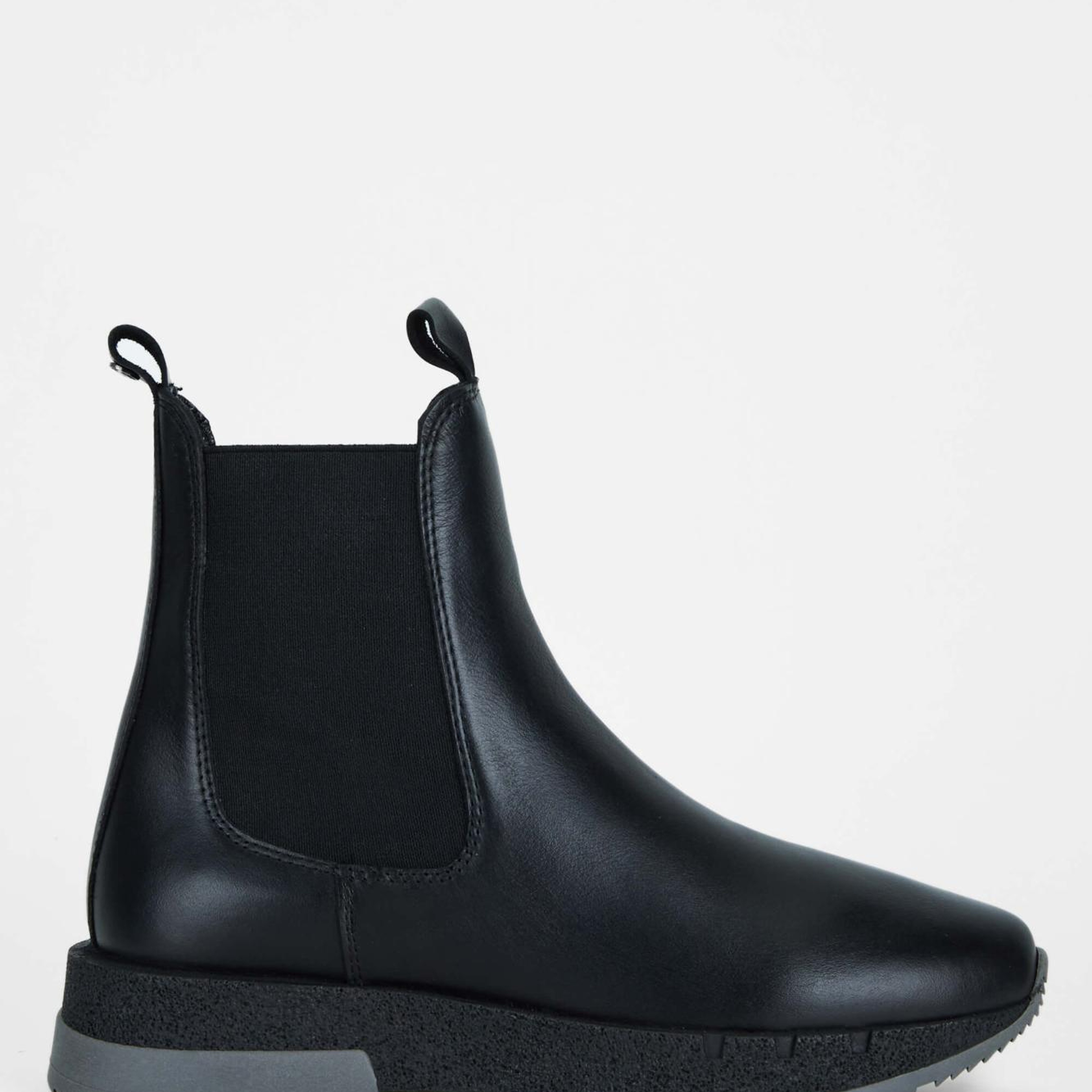 Tamer Tanca Kadın Hakiki Deri Siyah Deri Casual Bot