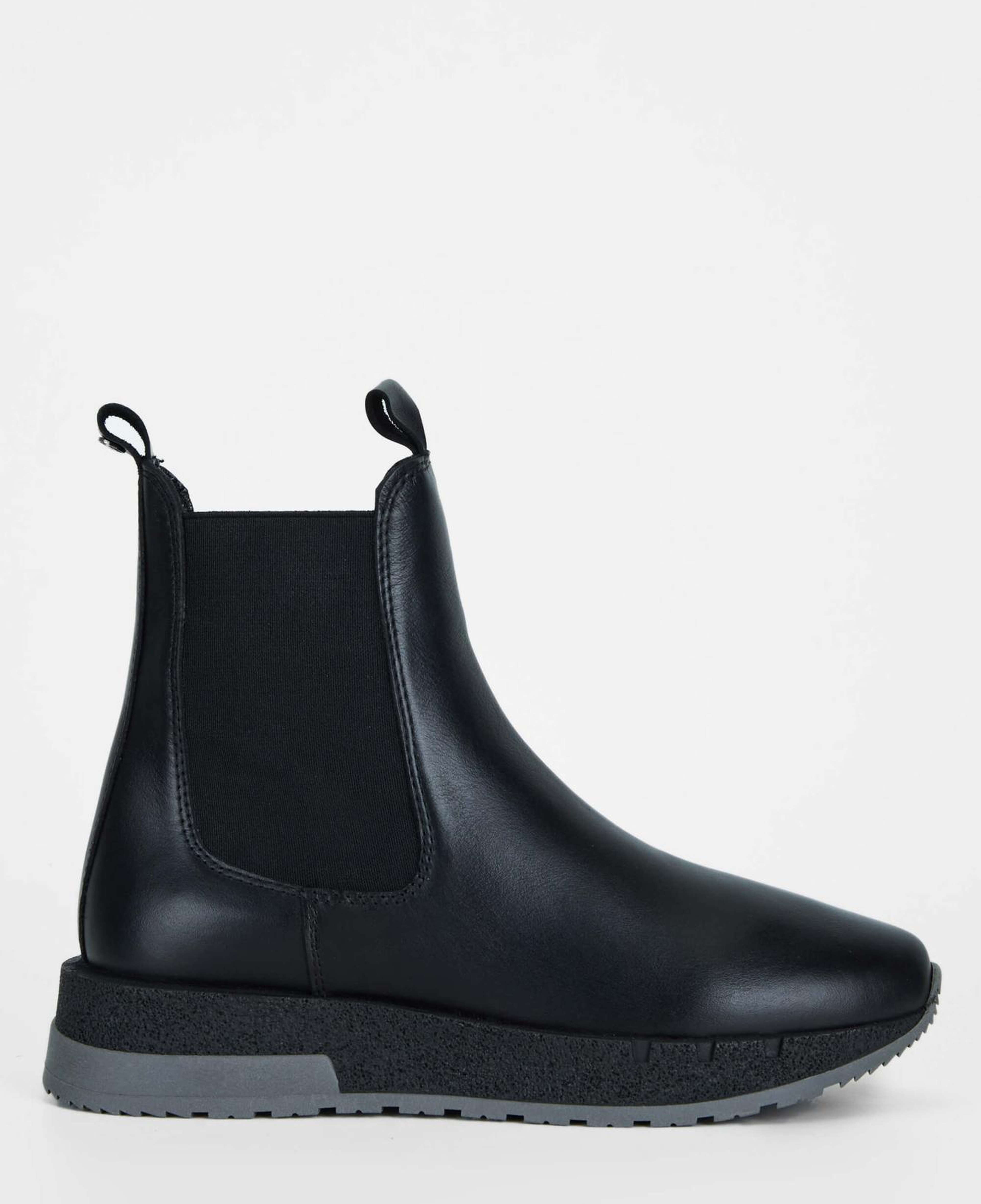 Tamer Tanca Kadın Hakiki Deri Siyah Deri Casual Bot