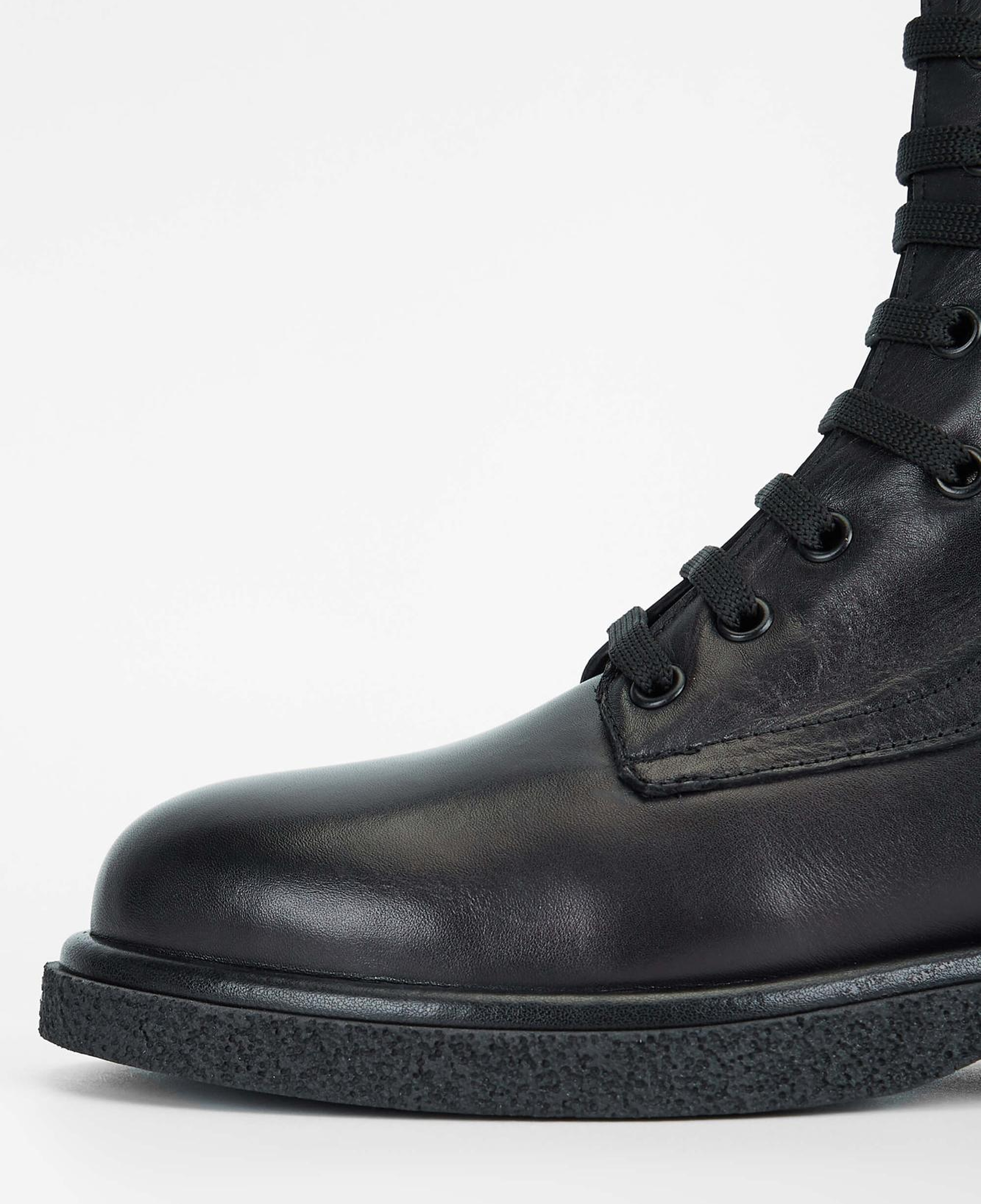 Tamer Tanca Kadın Hakiki Deri Siyah Deri Casual Bot