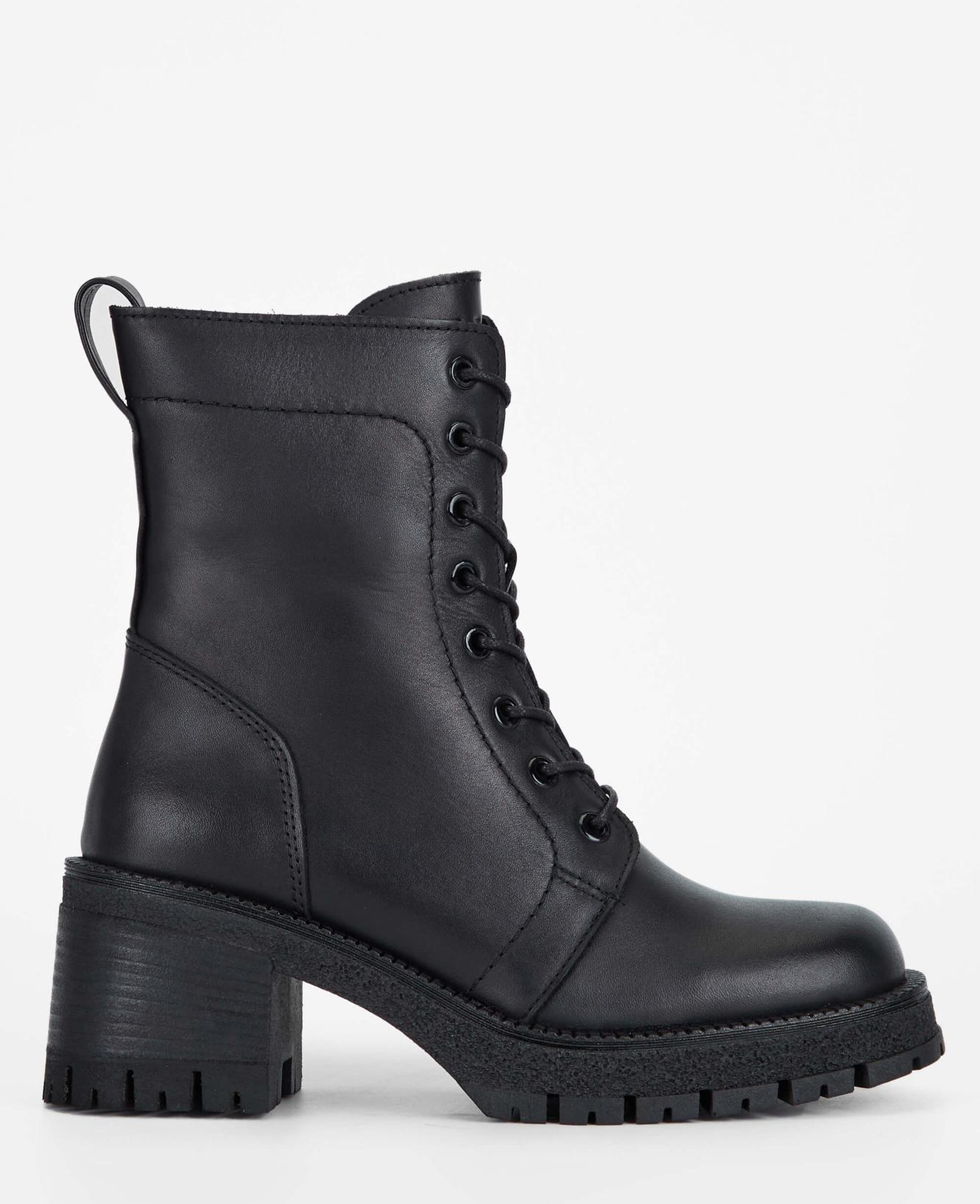 Tamer Tanca Kadın Hakiki Deri Siyah Deri Casual Bot