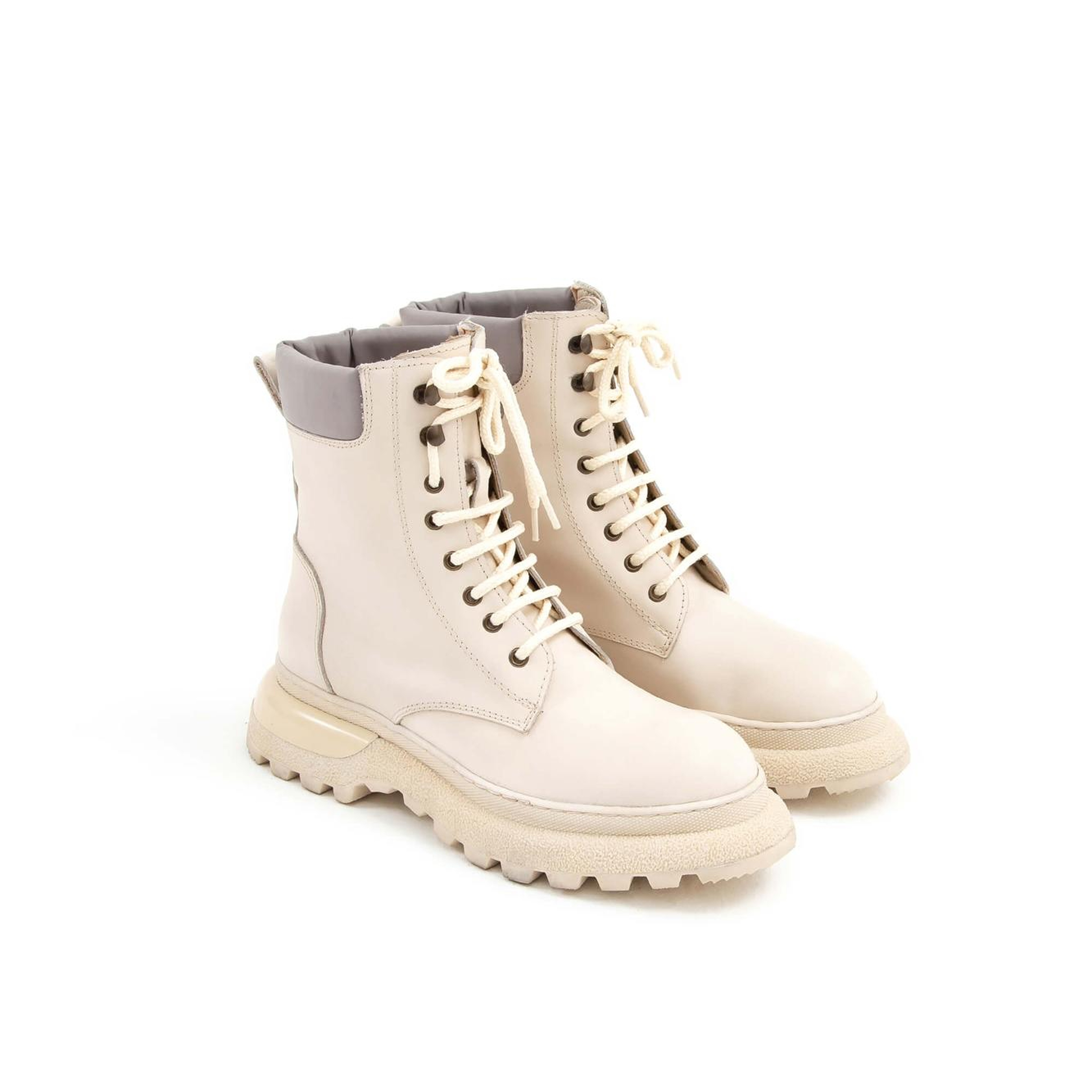 Tamer Tanca Kadın Hakiki Deri Bej Günlük Bot