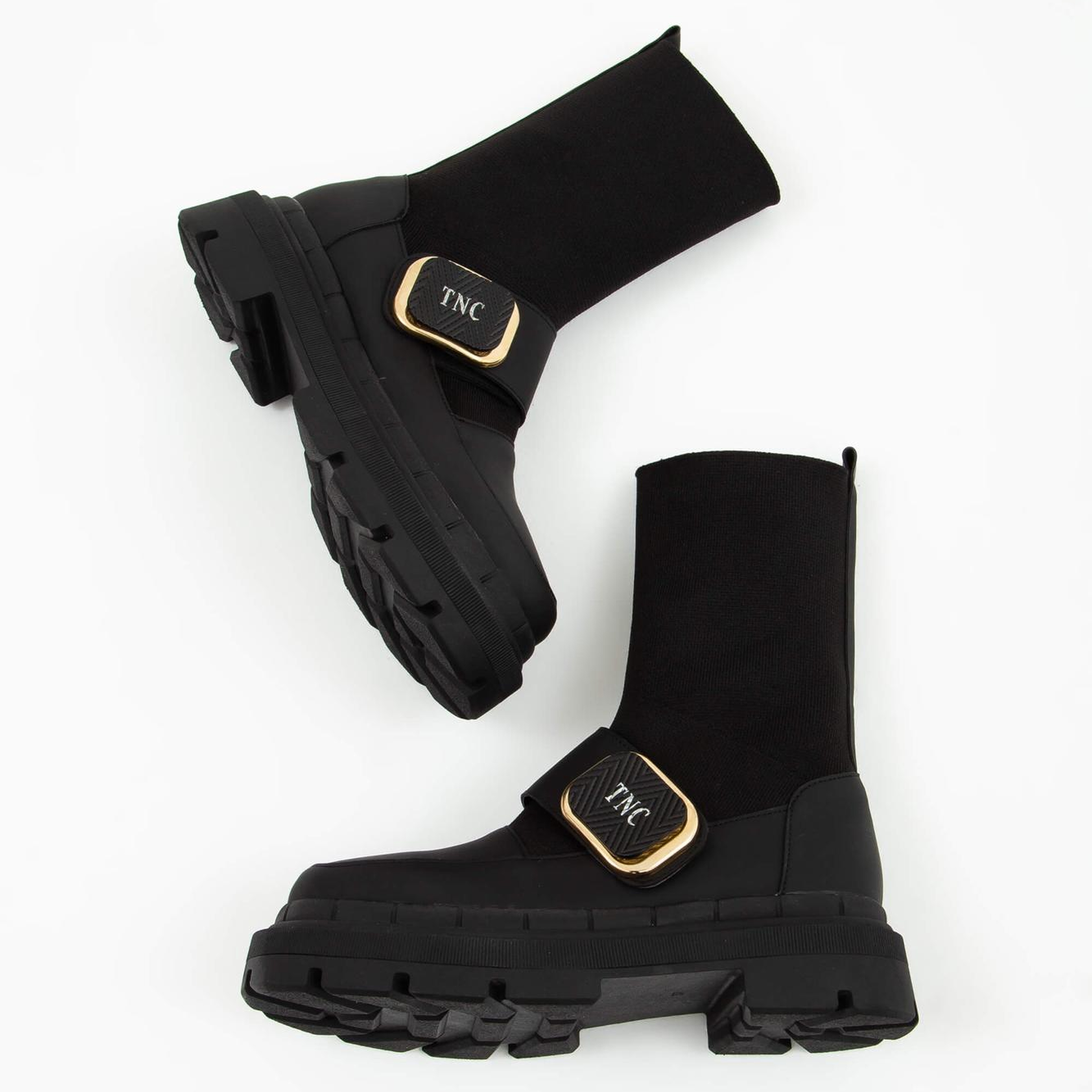 Tamer Tanca Kadın Hakiki Deri Siyah Casual Bot