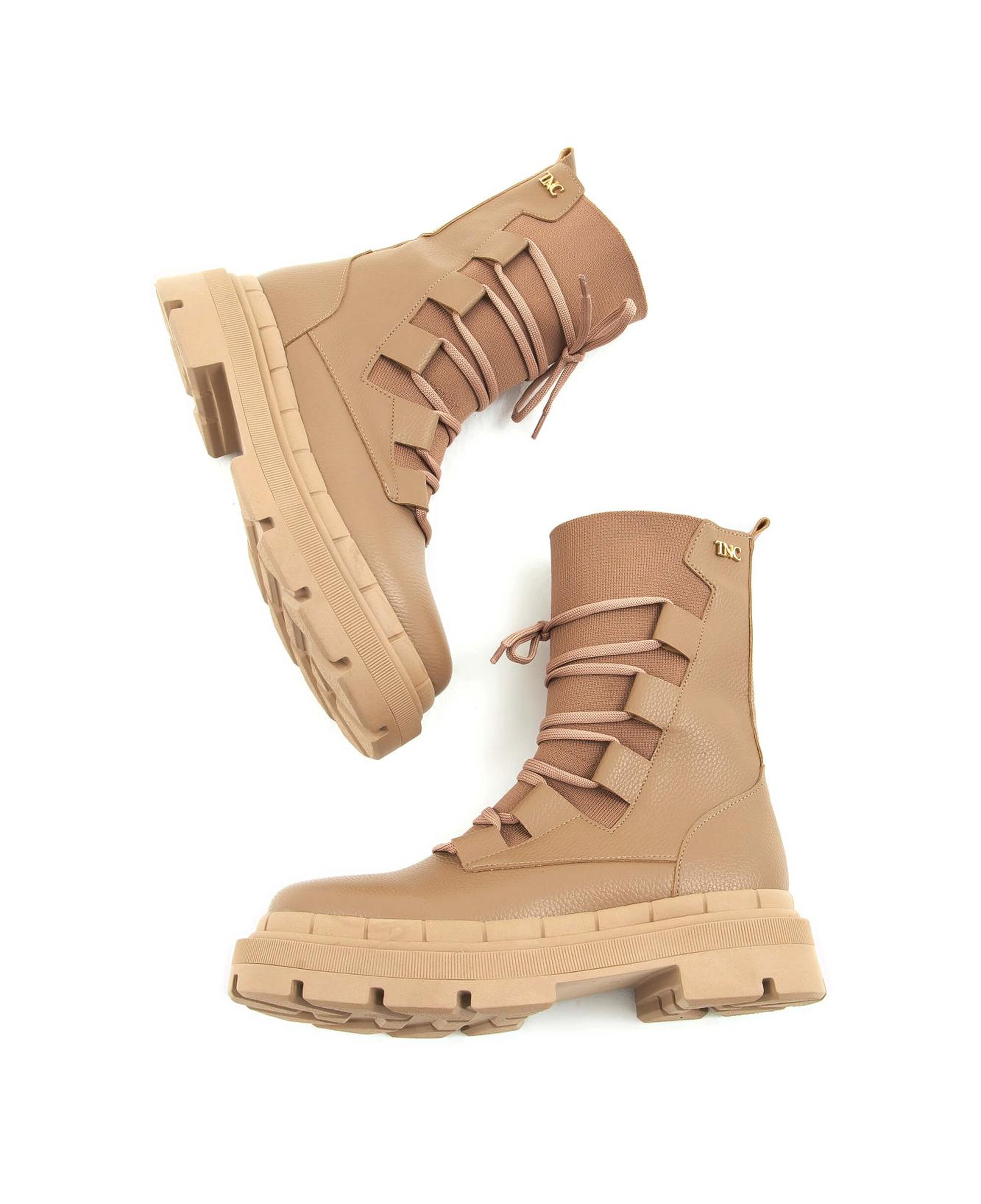 Tamer Tanca Kadın Hakiki Deri Bej Casual Bot