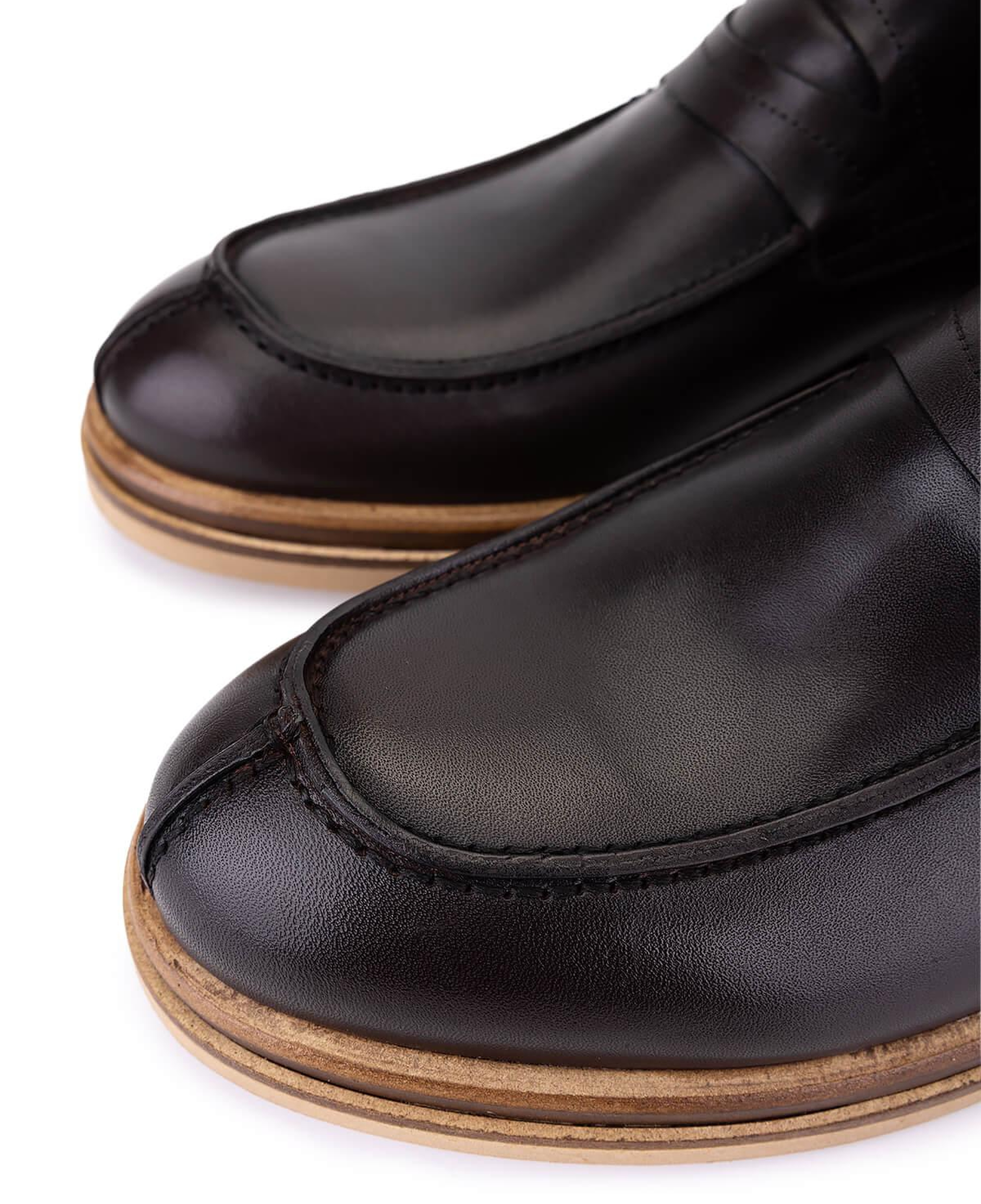 Tamer Tanca Erkek Hakiki Deri Kahverengi Klasik Bot