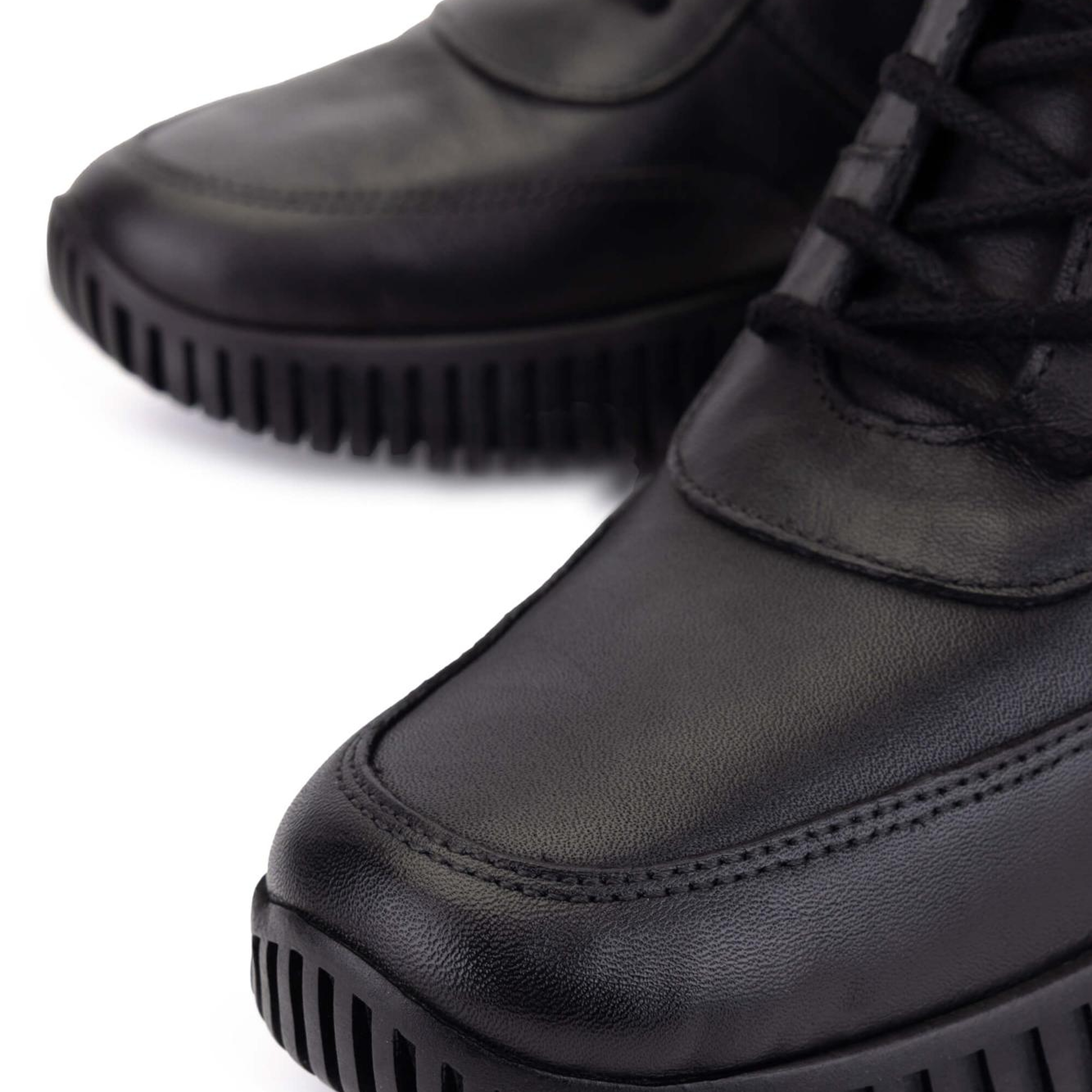 Tamer Tanca Kadın Hakiki Deri Siyah Floter Casual Bot