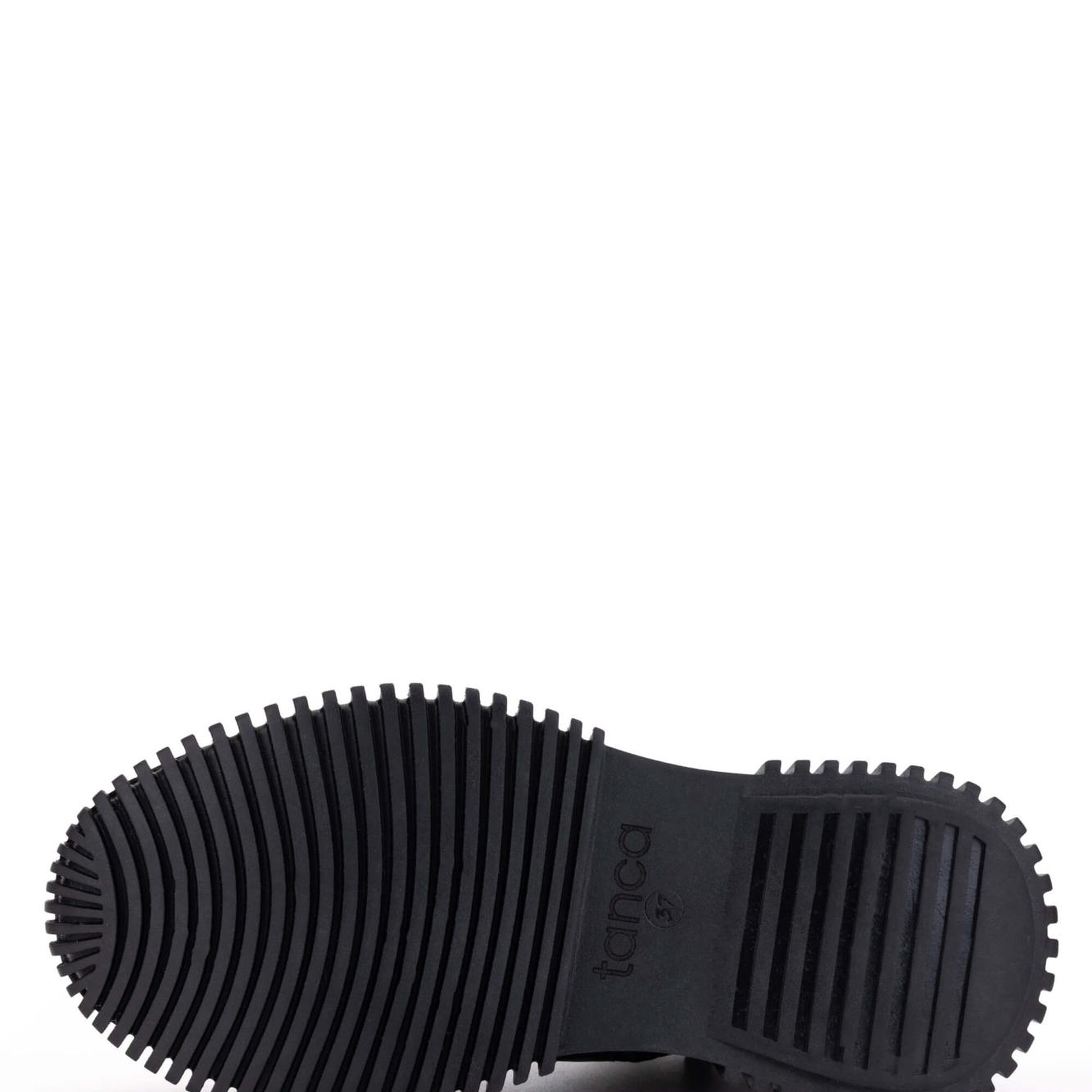 Tamer Tanca Kadın Hakiki Deri Siyah Floter Casual Bot