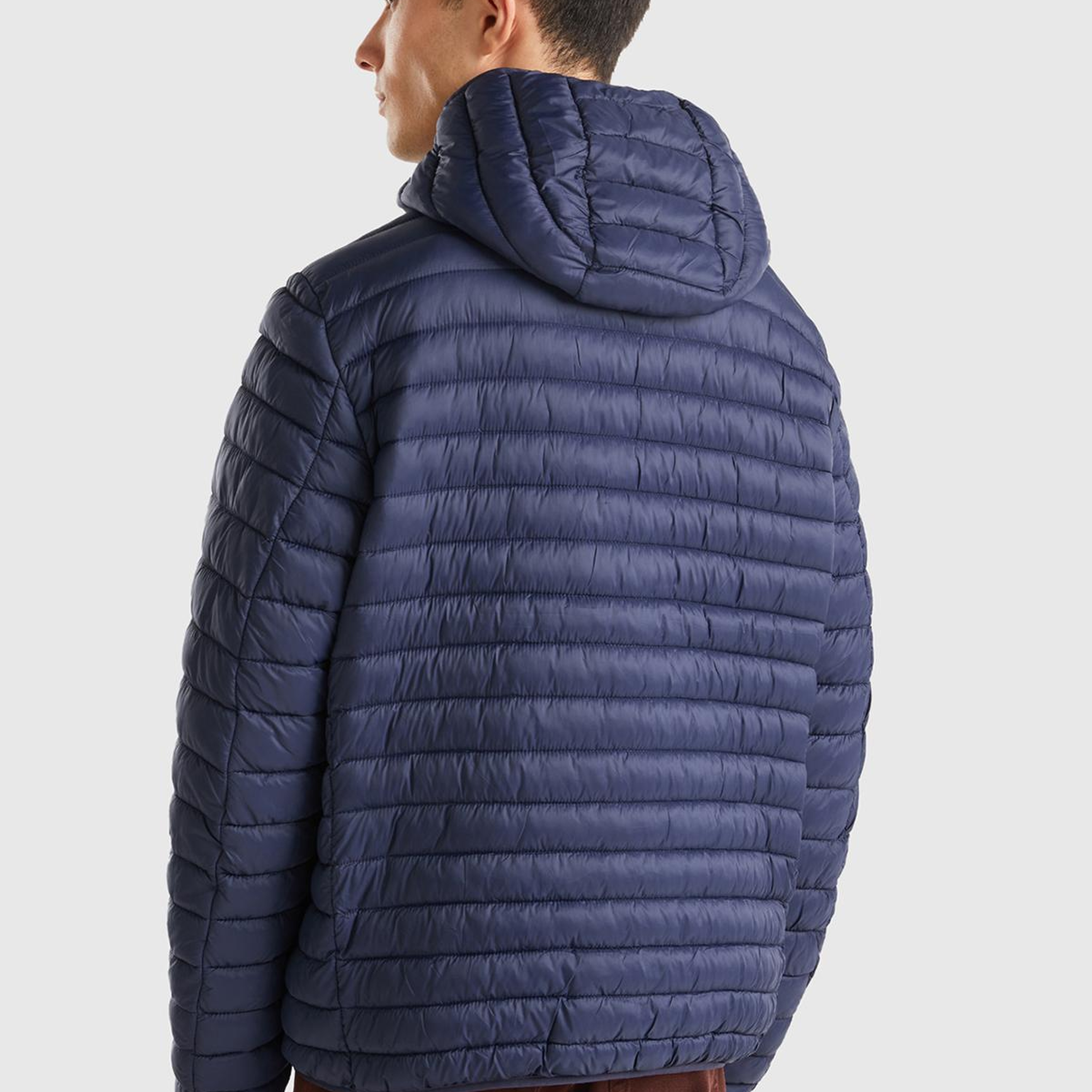 Erkek Lacivert Pufa Mont