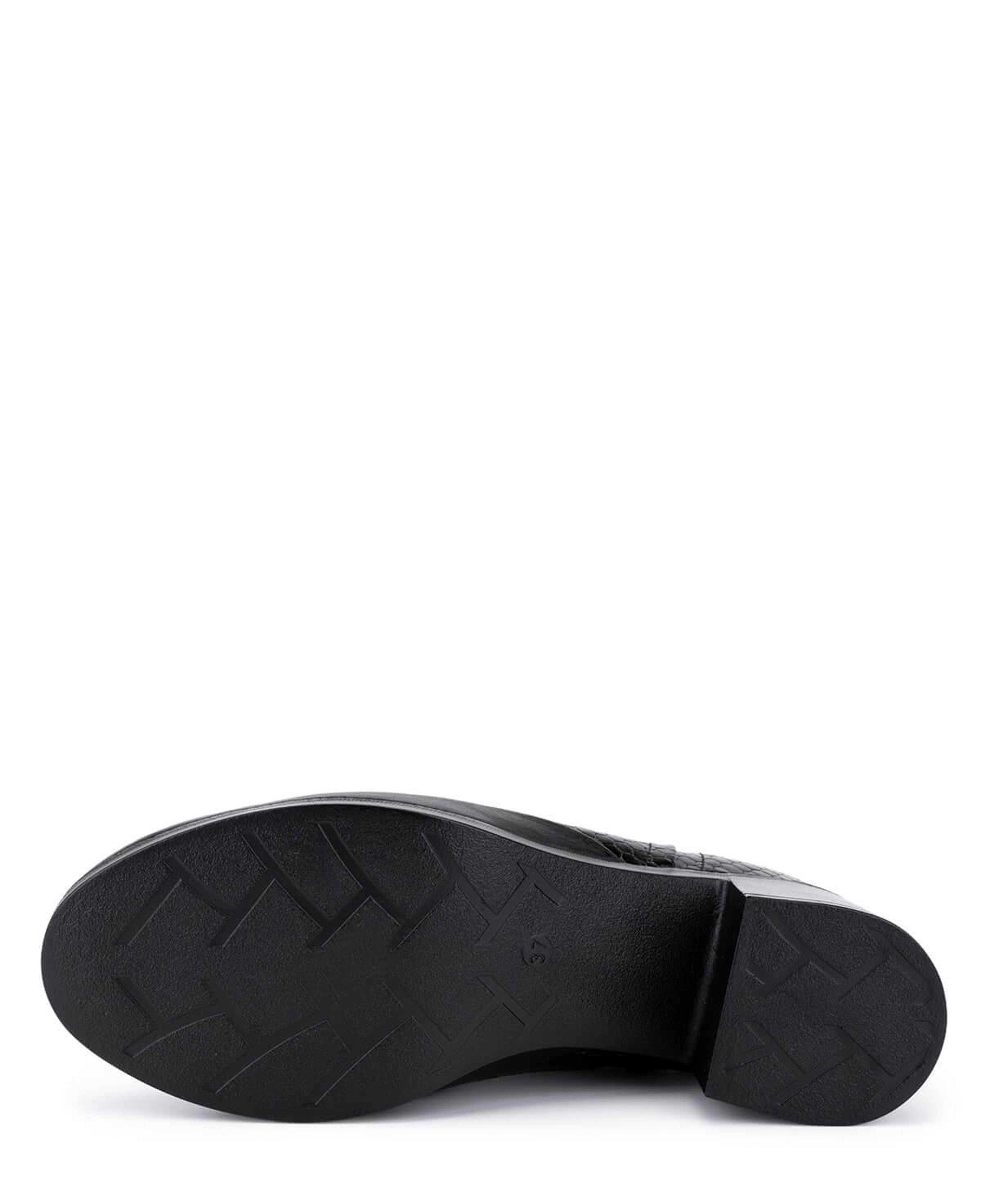 Tamer Tanca Kadın Hakiki Deri Siyah Bmb Topuklu Bot