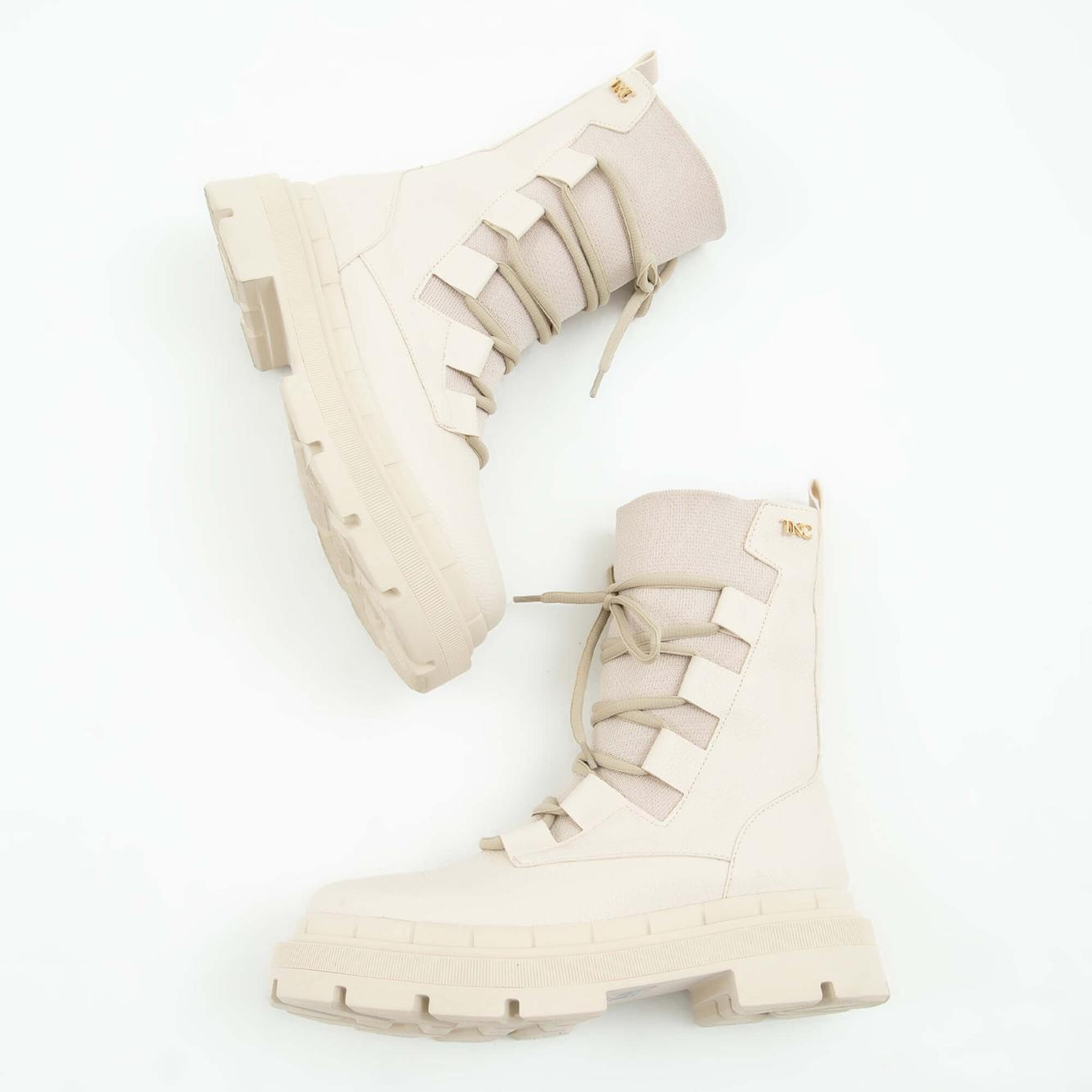 Tamer Tanca Kadın Hakiki Deri Ekru Casual Bot