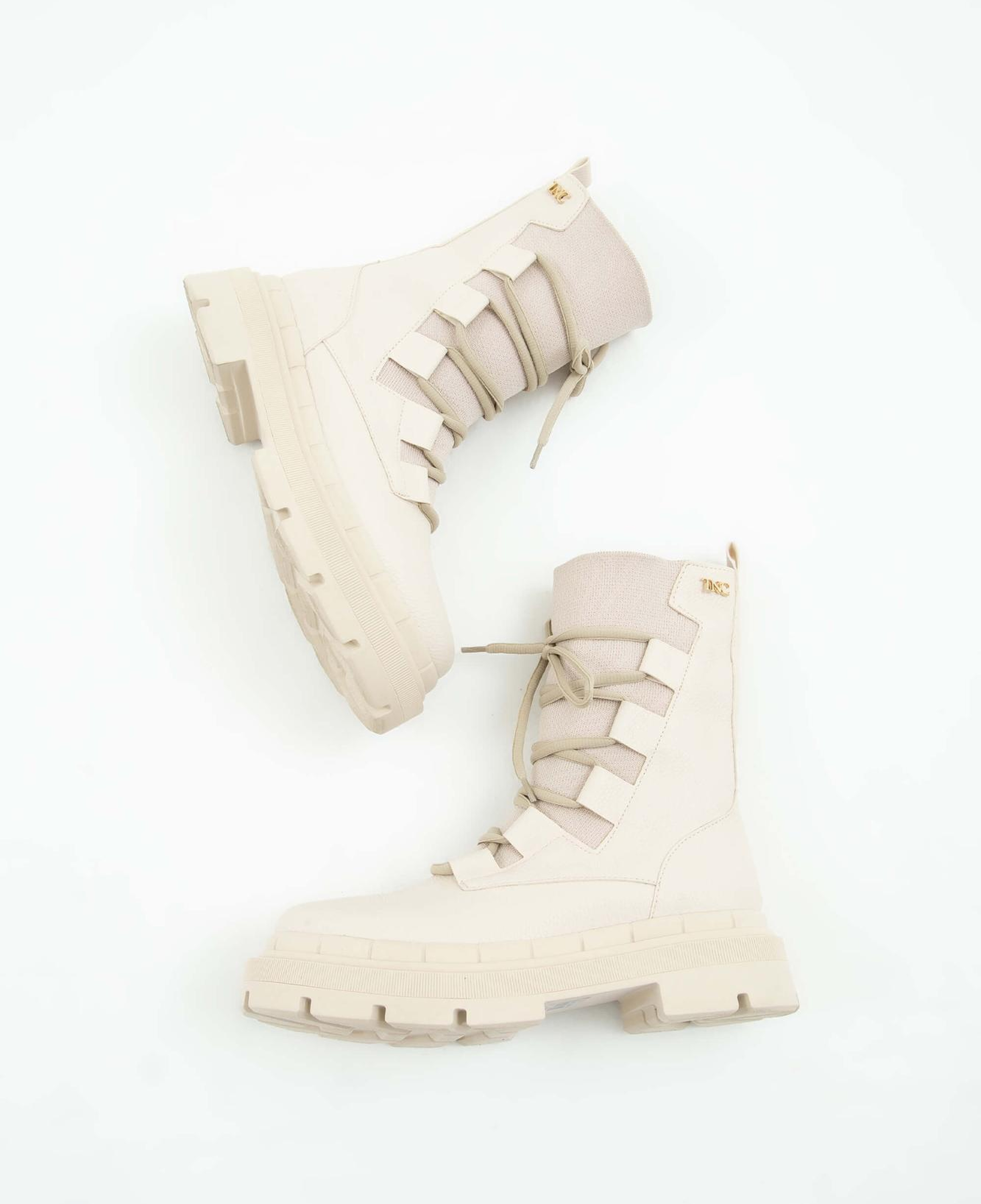 Tamer Tanca Kadın Hakiki Deri Ekru Casual Bot