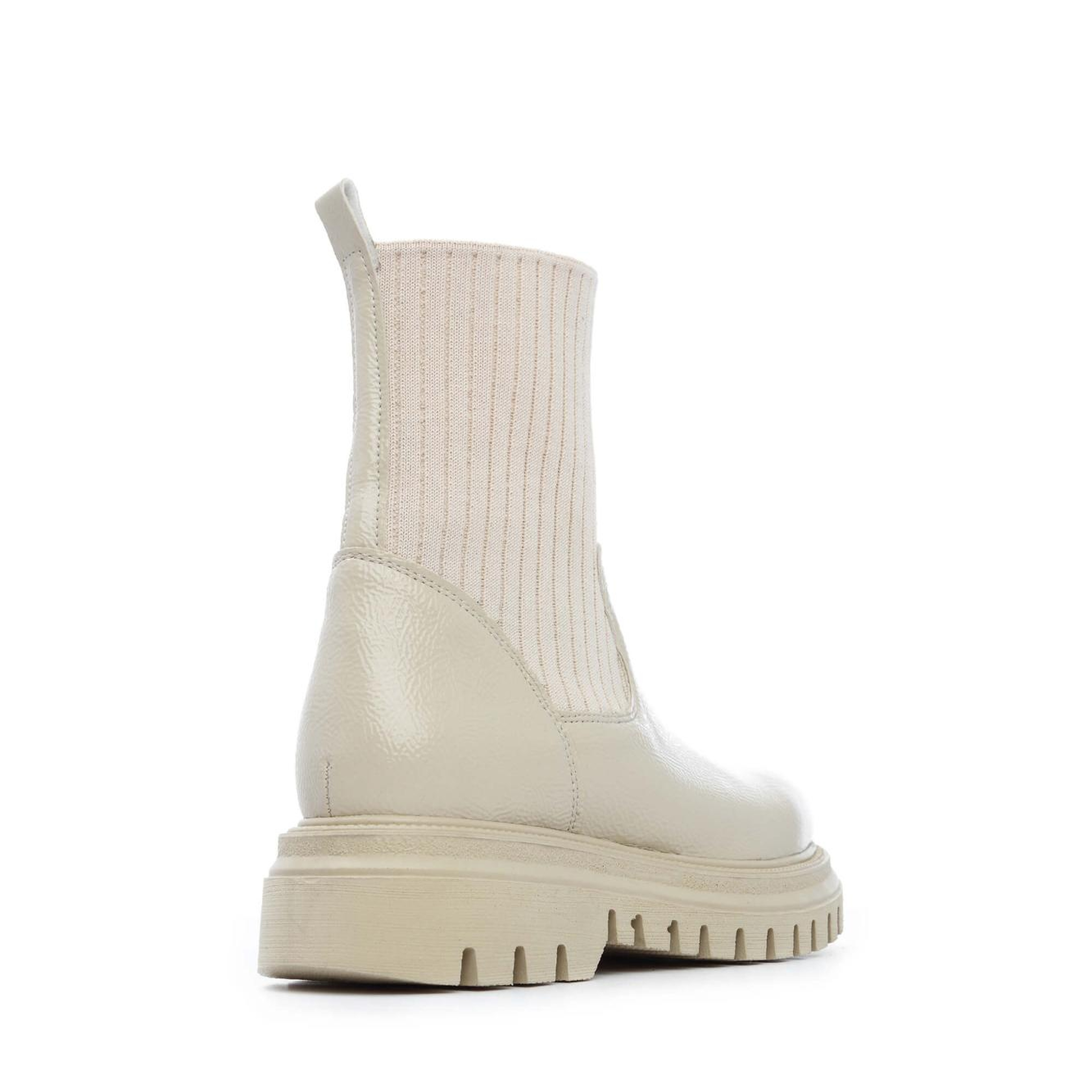 Tamer Tanca Kadın Hakiki Deri Bej Bot