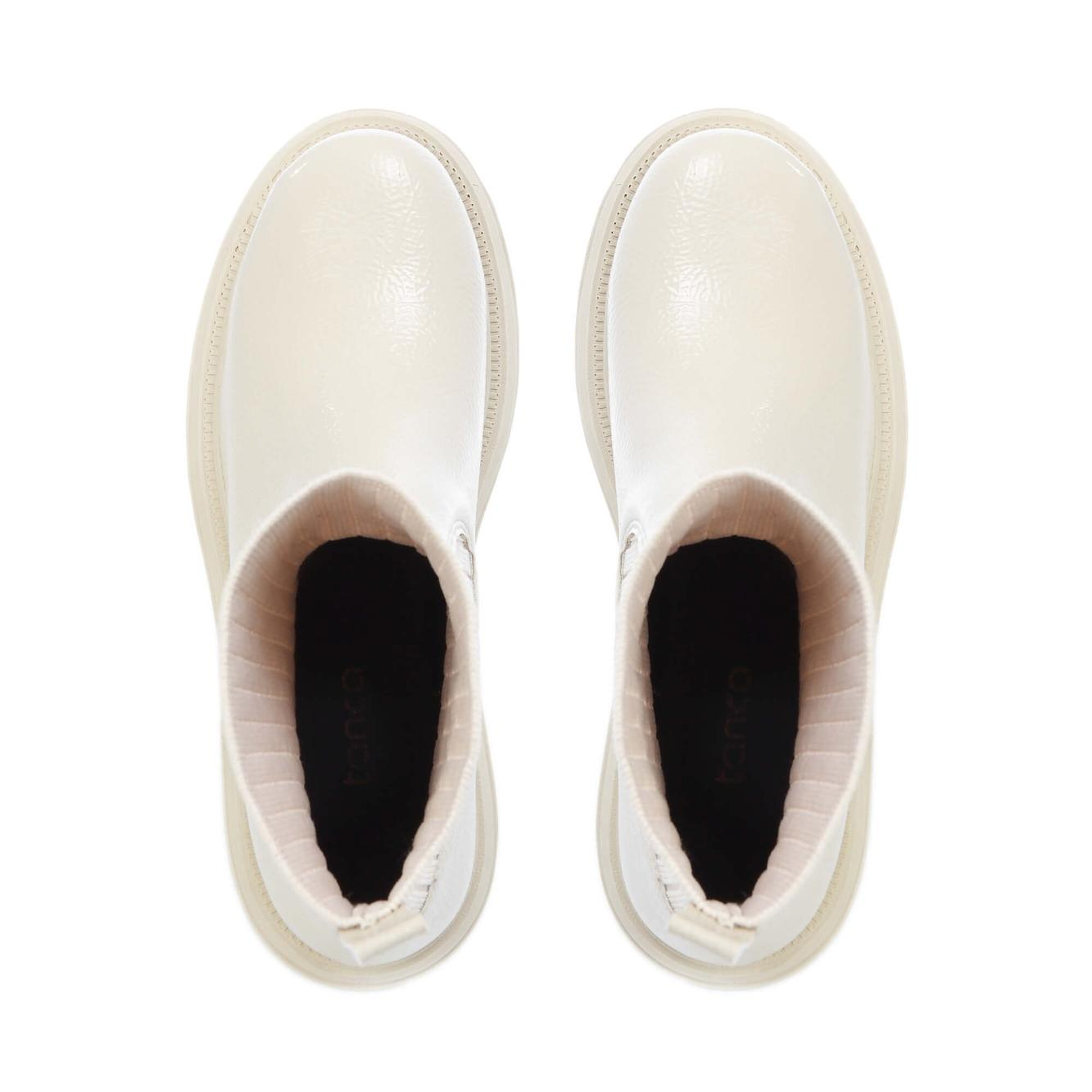 Tamer Tanca Kadın Hakiki Deri Bej Bot