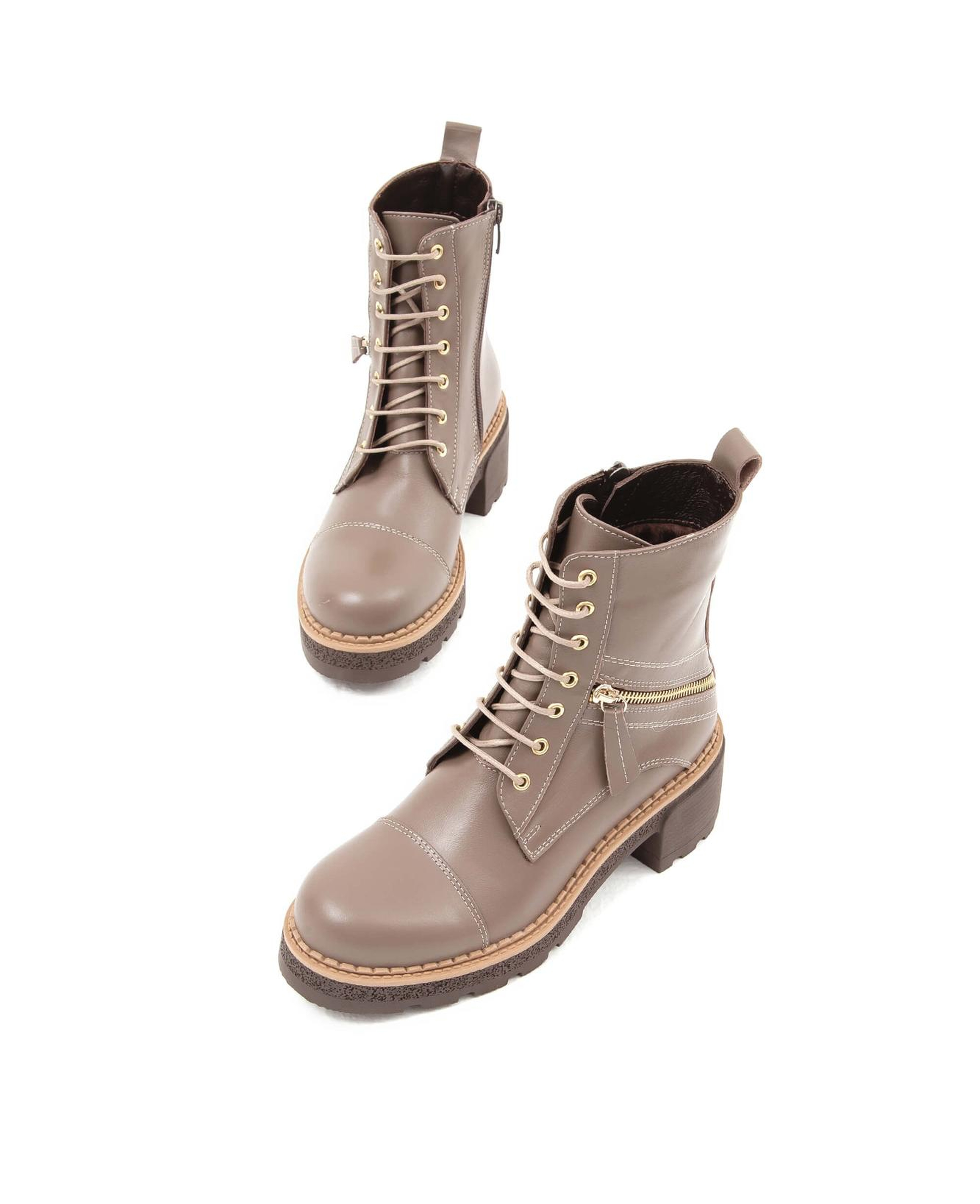 Tamer Tanca Kadın Hakiki Deri VIZON DR POSTAL Bot