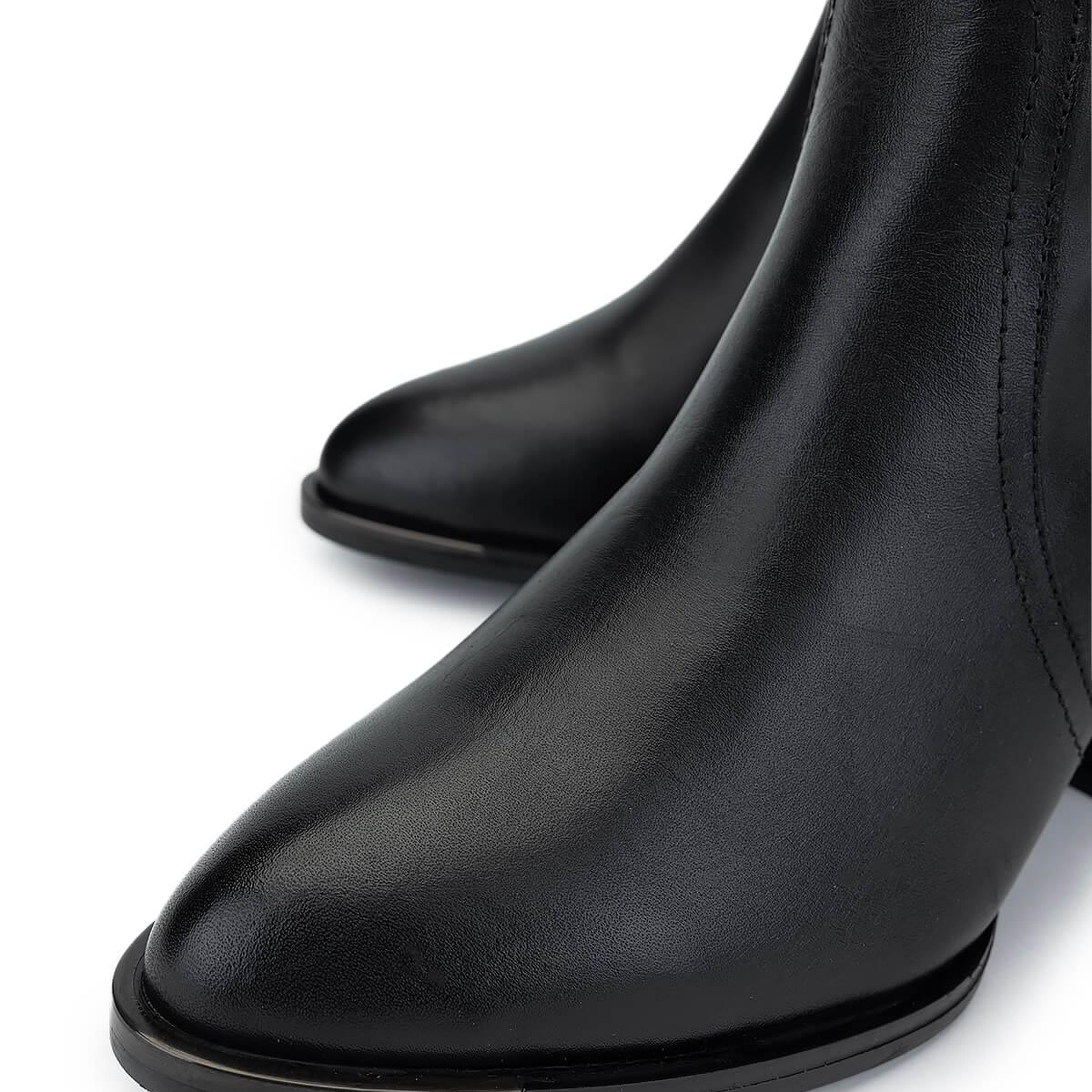 Tamer Tanca Kadın Hakiki Deri Siyah Analin Casual Çizme