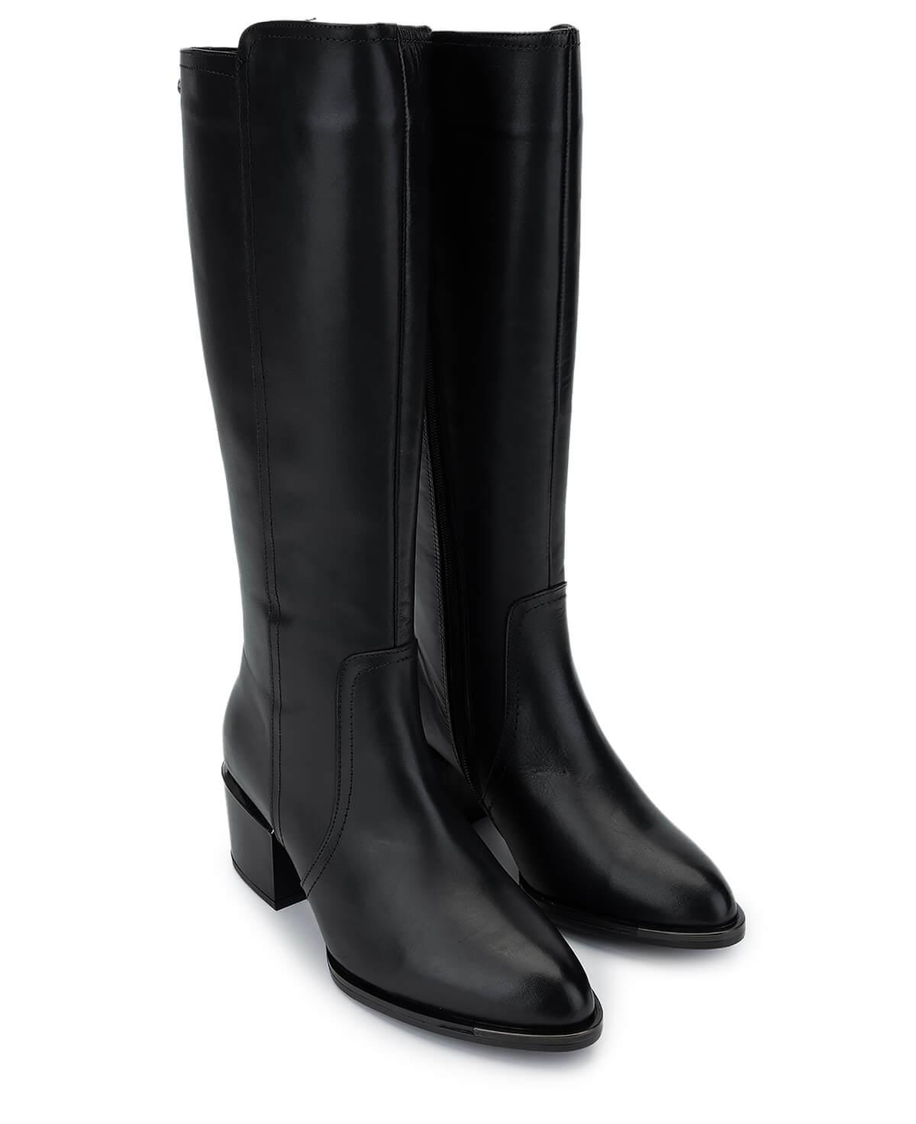 Tamer Tanca Kadın Hakiki Deri Siyah Analin Casual Çizme