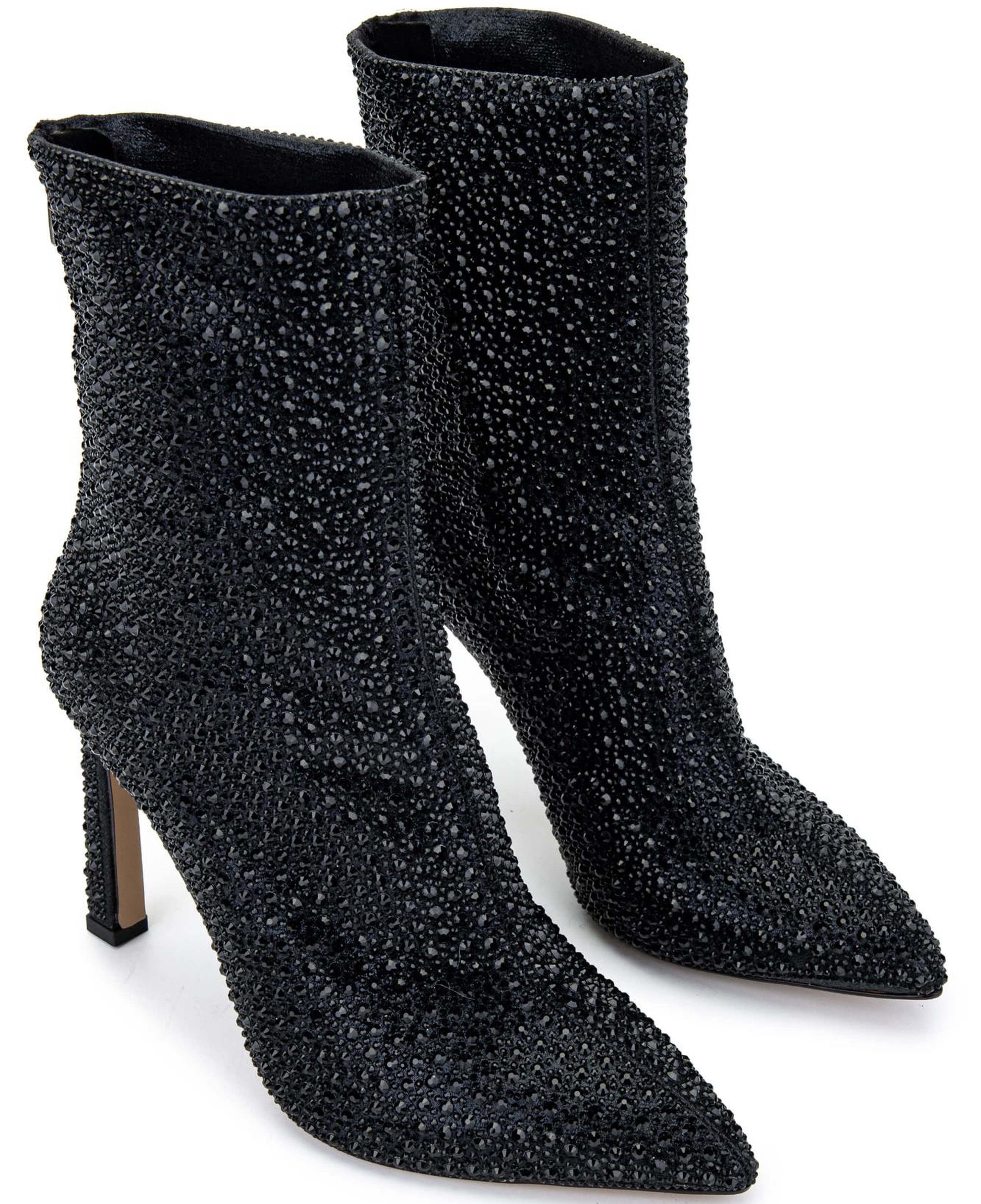 Tamer Tanca Kadın Hakiki Deri Siyah Topuklu Bot