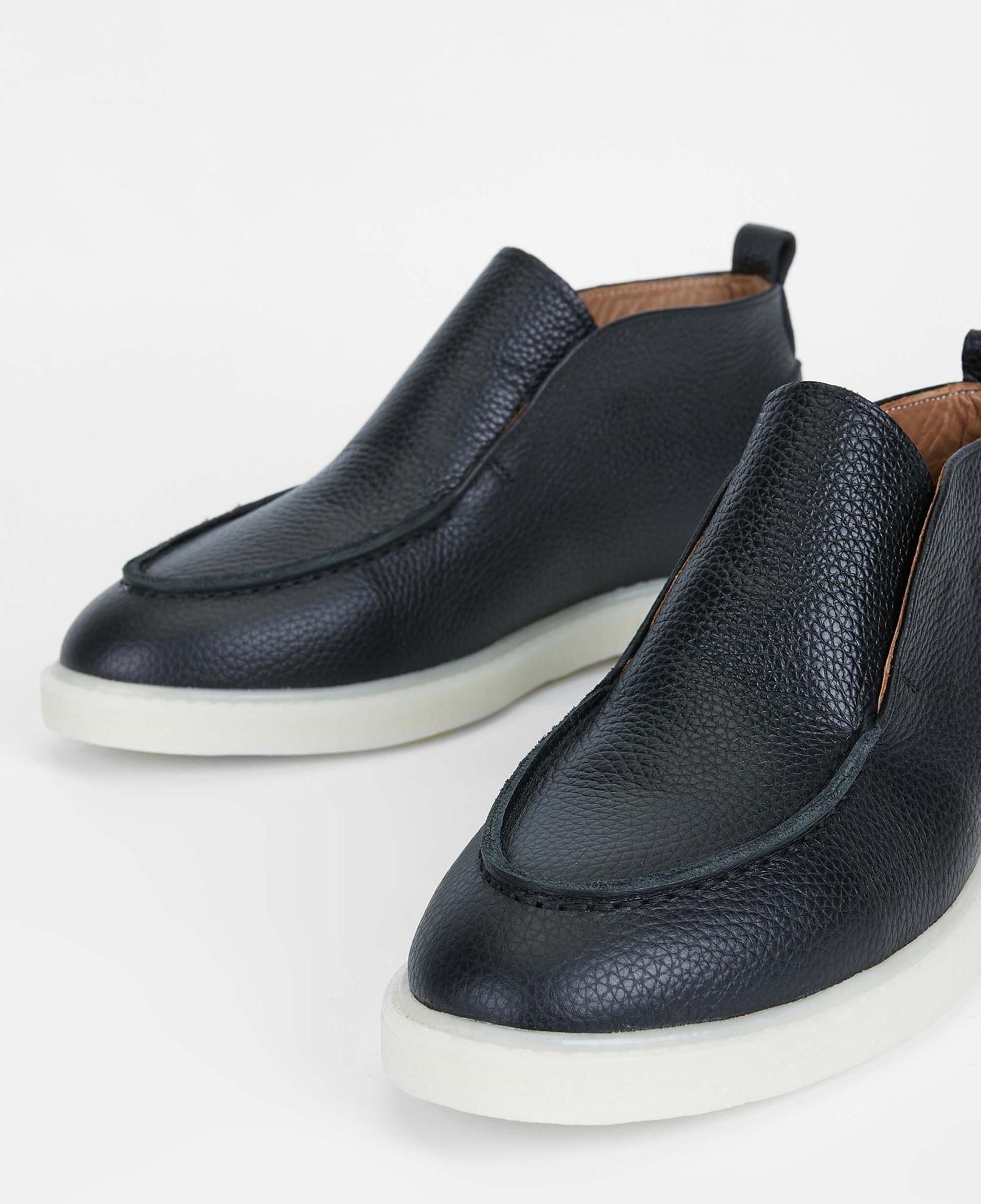 Tamer Tanca Kadın Hakiki Deri Siyah Casual Bot