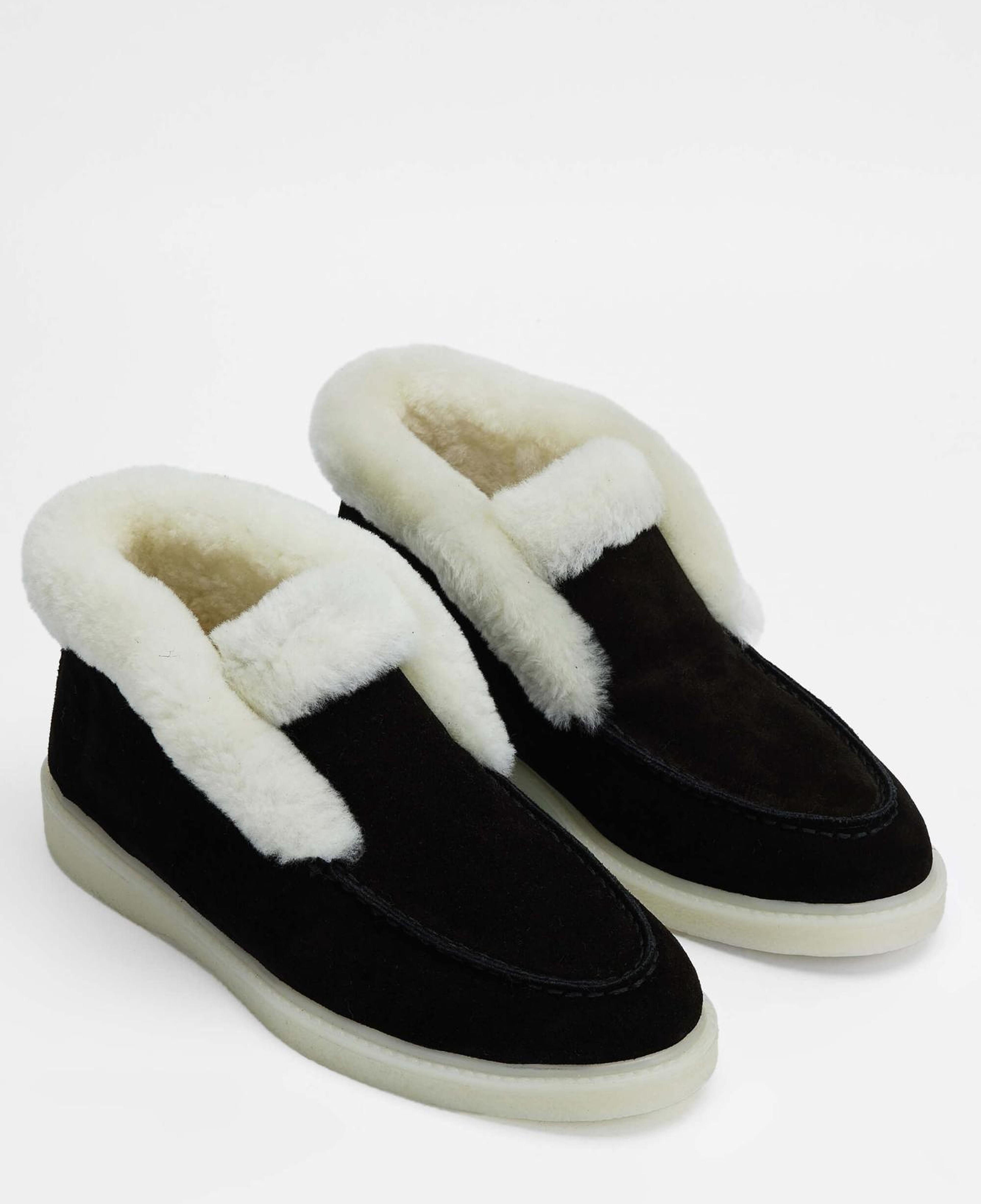 Tamer Tanca Kadın Hakiki Deri Siyah Süet Casual Bot