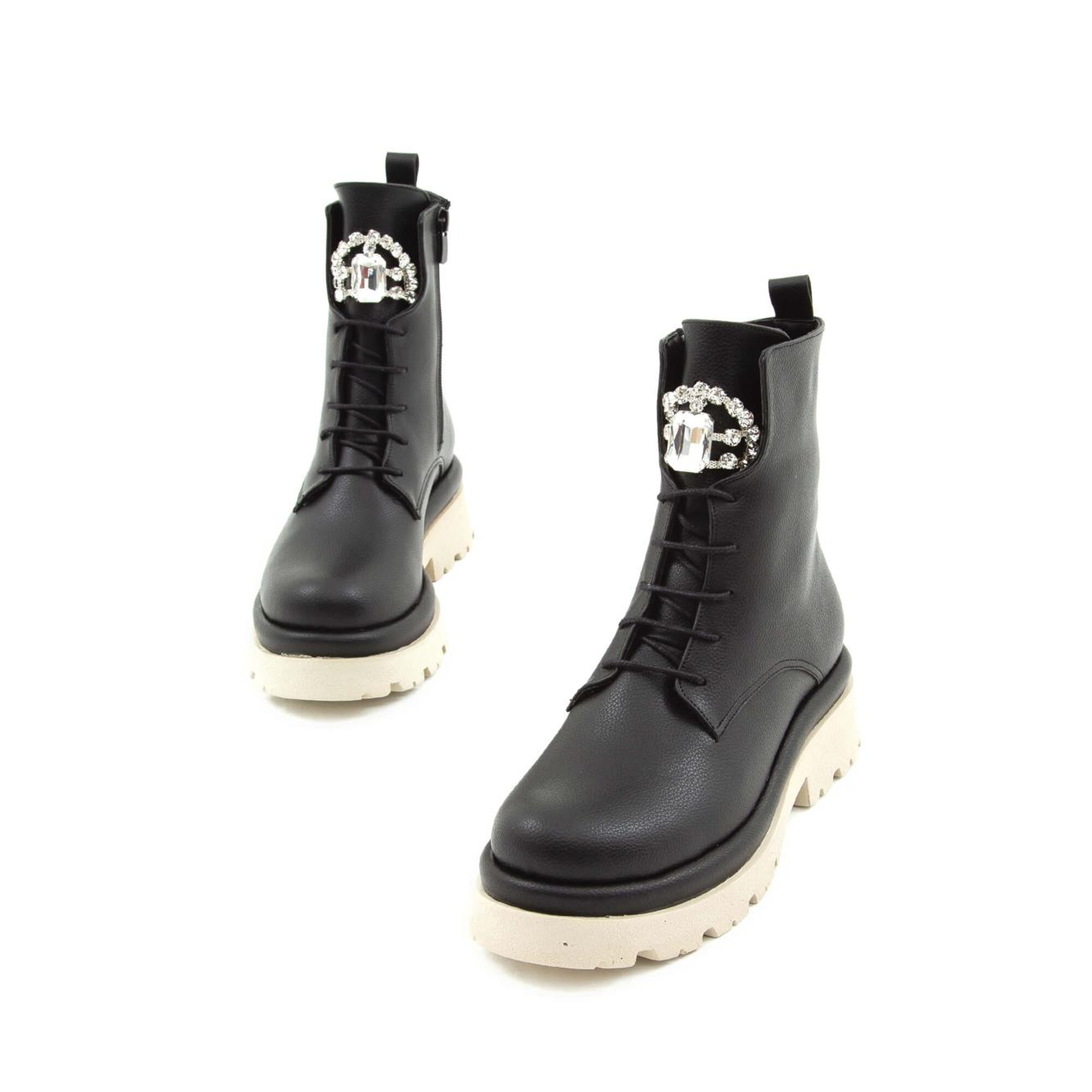 Tamer Tanca Kadın Vegan Siyah Casual Bot