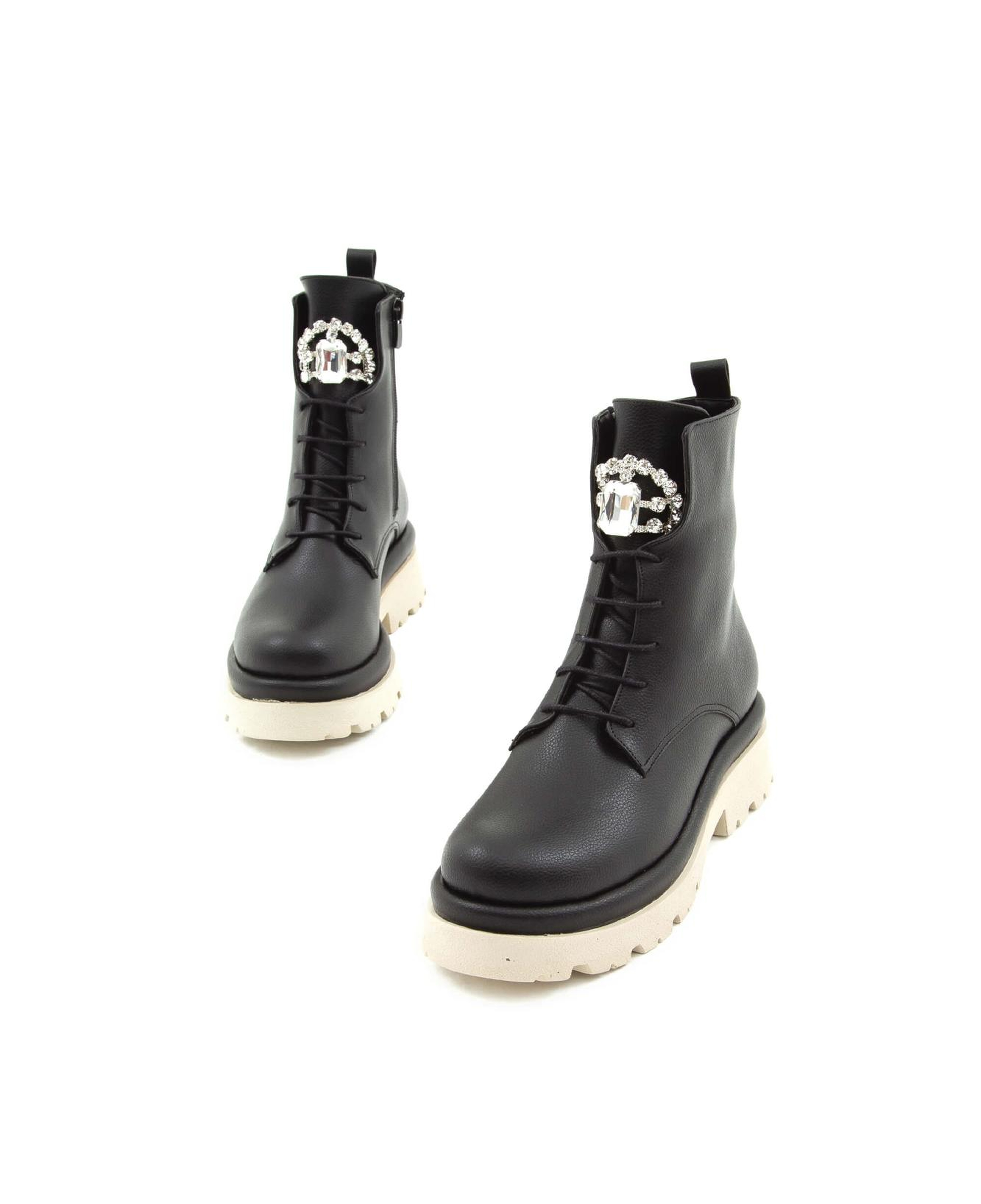 Tamer Tanca Kadın Vegan Siyah Casual Bot