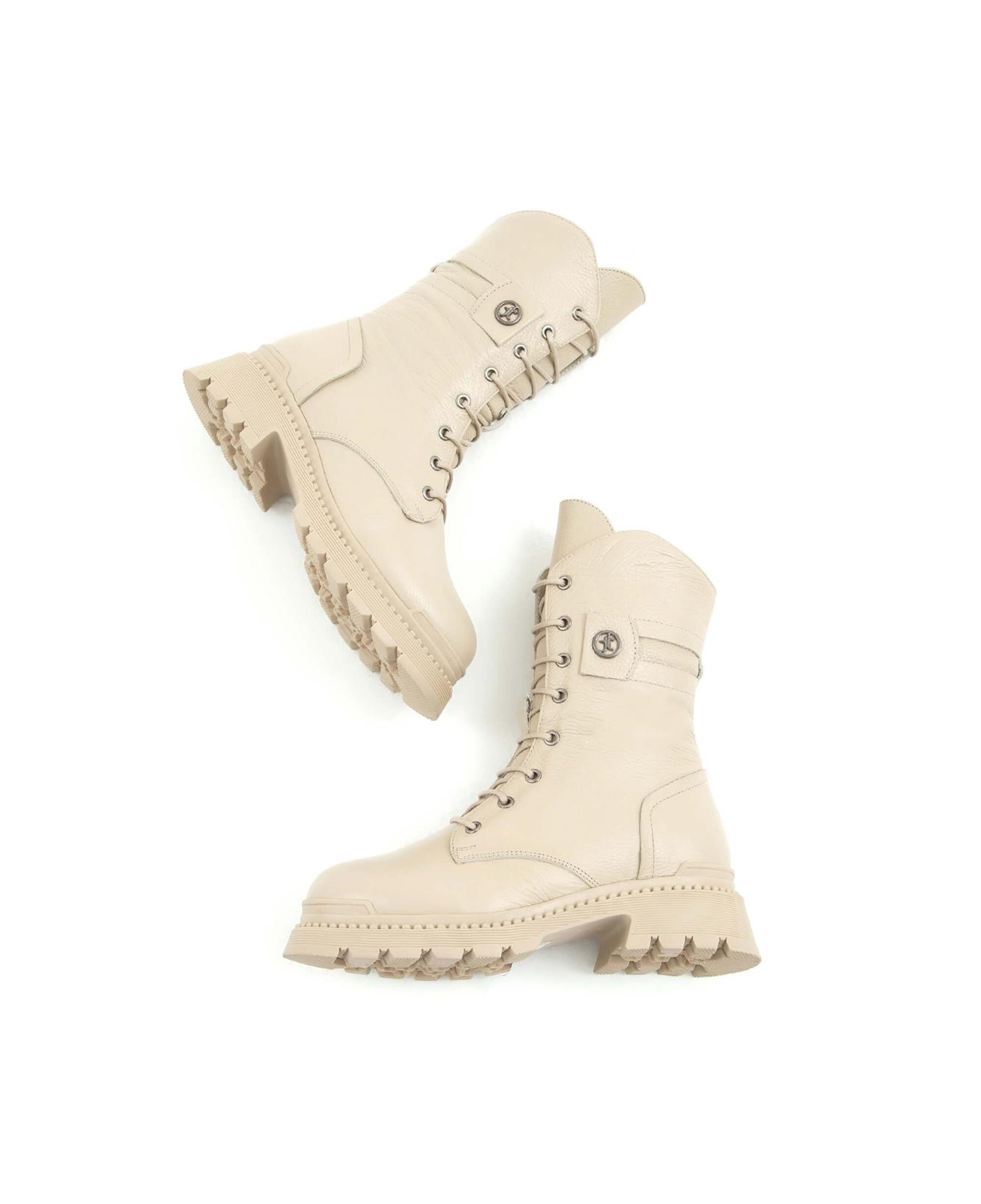 Tamer Tanca Kadın Hakiki Deri Bej Günlük Bot