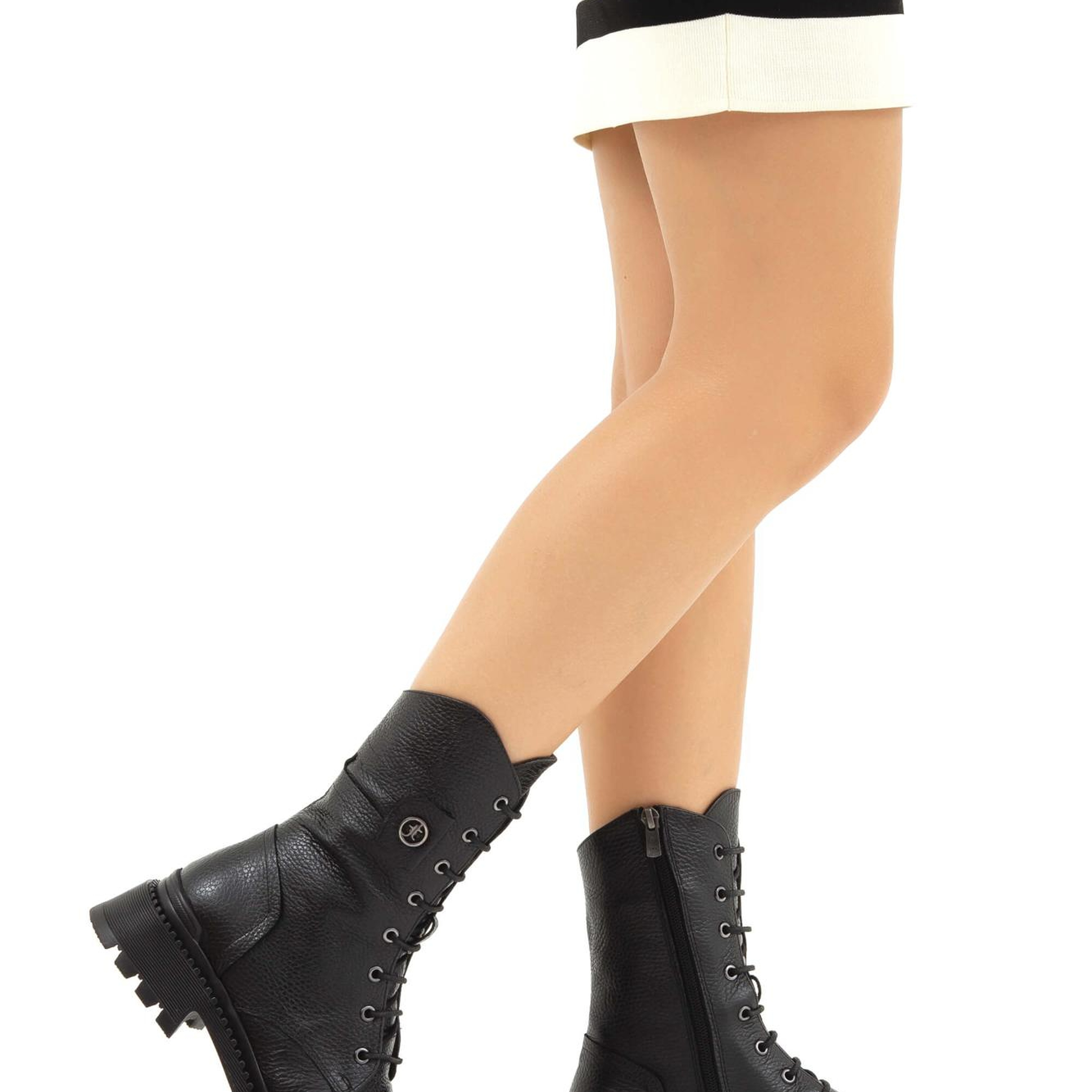 Tamer Tanca Kadın Hakiki Deri Siyah Günlük Bot