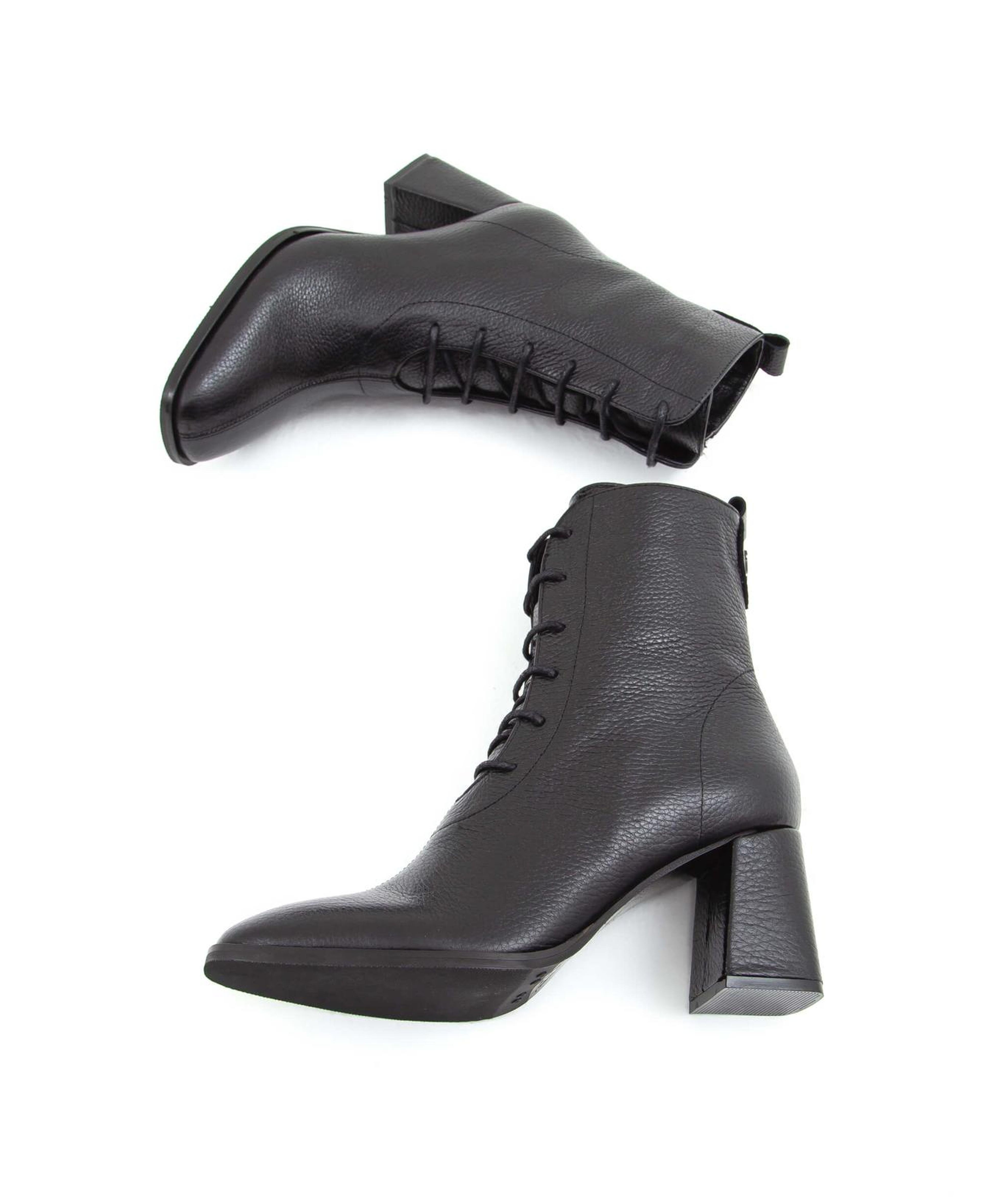 Tamer Tanca Kadın Hakiki Deri Siyah Bot