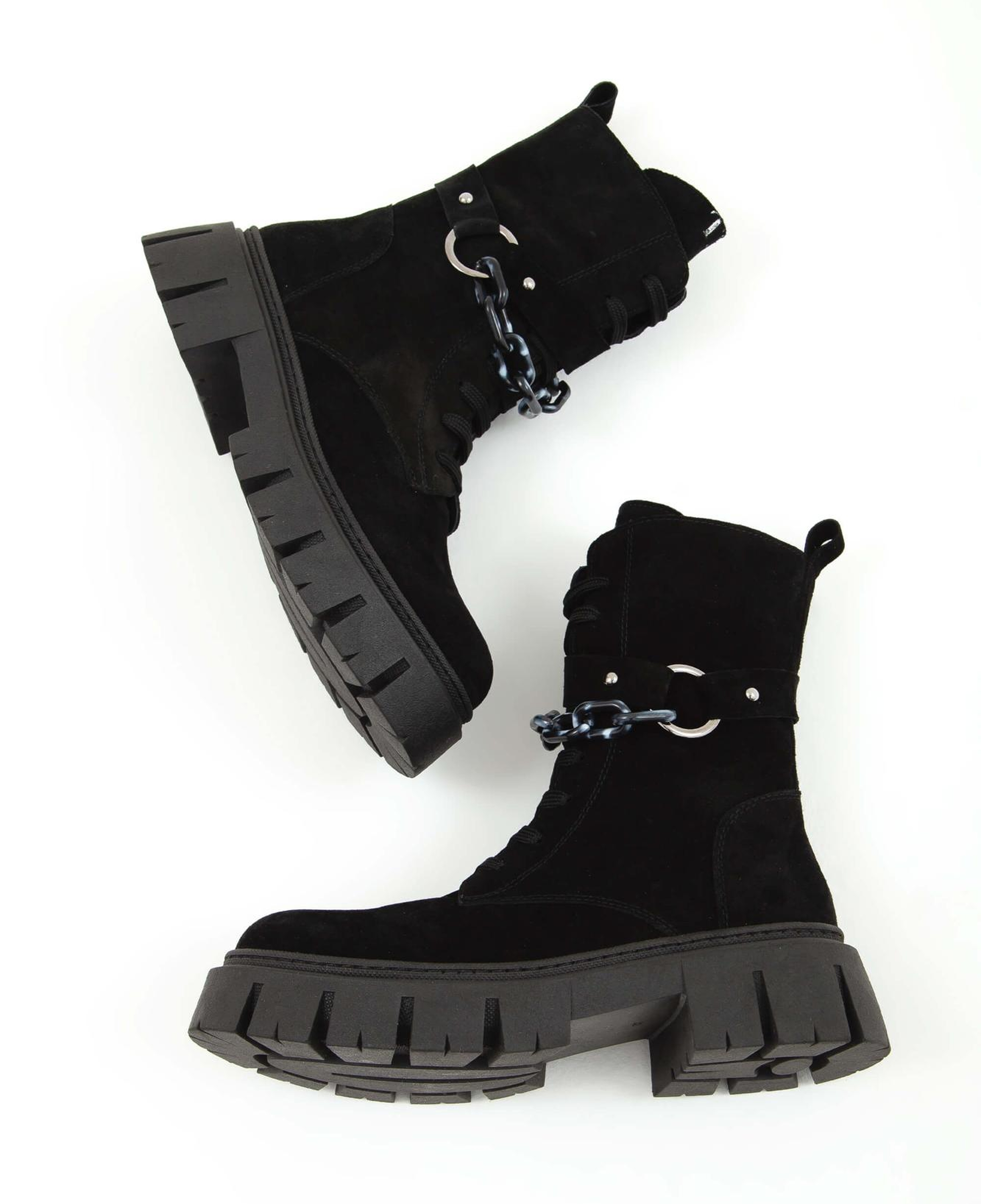 Tamer Tanca Kadın Hakiki Deri Siyah Casual Bot