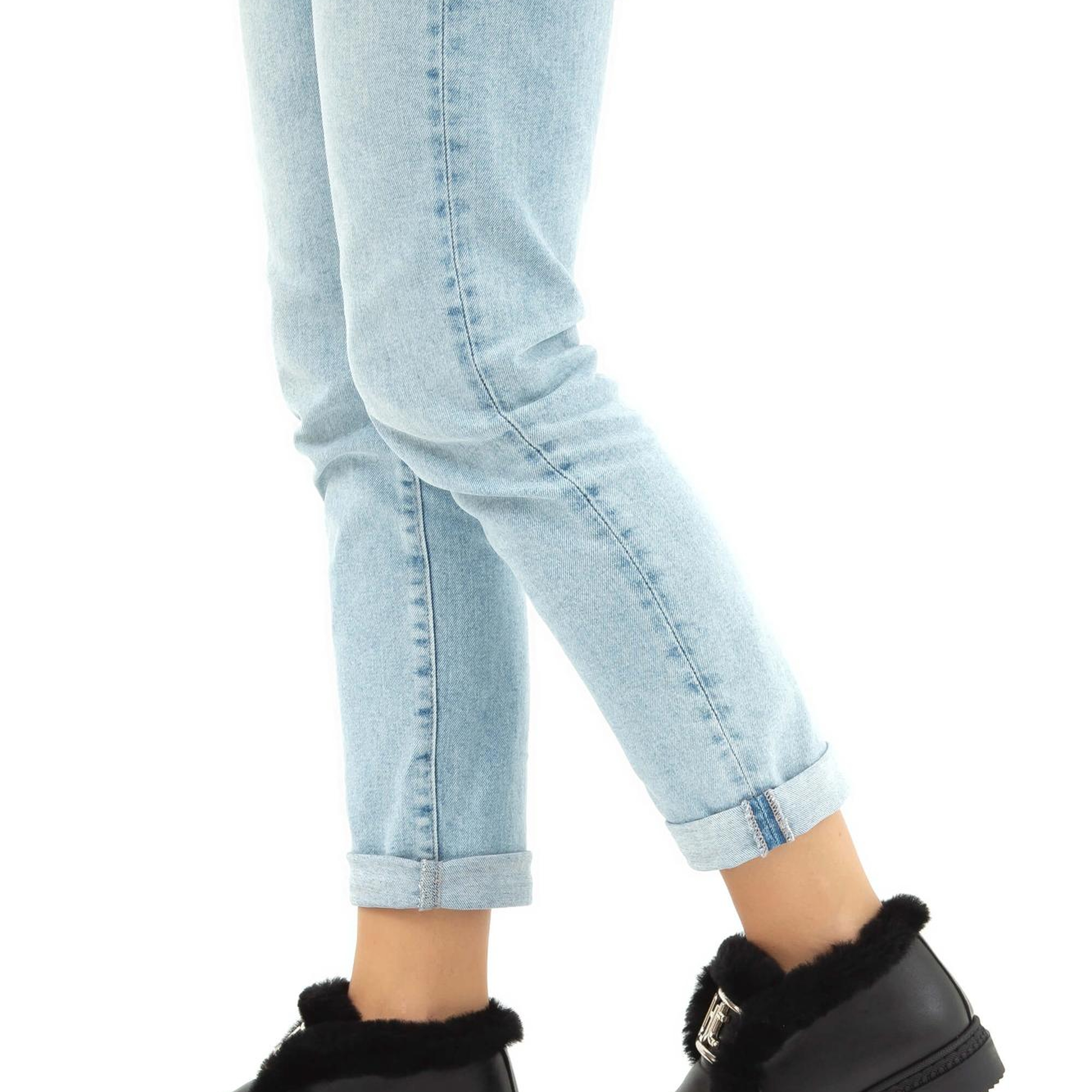 Tamer Tanca Kadın Hakiki Deri Siyah Casual Bot