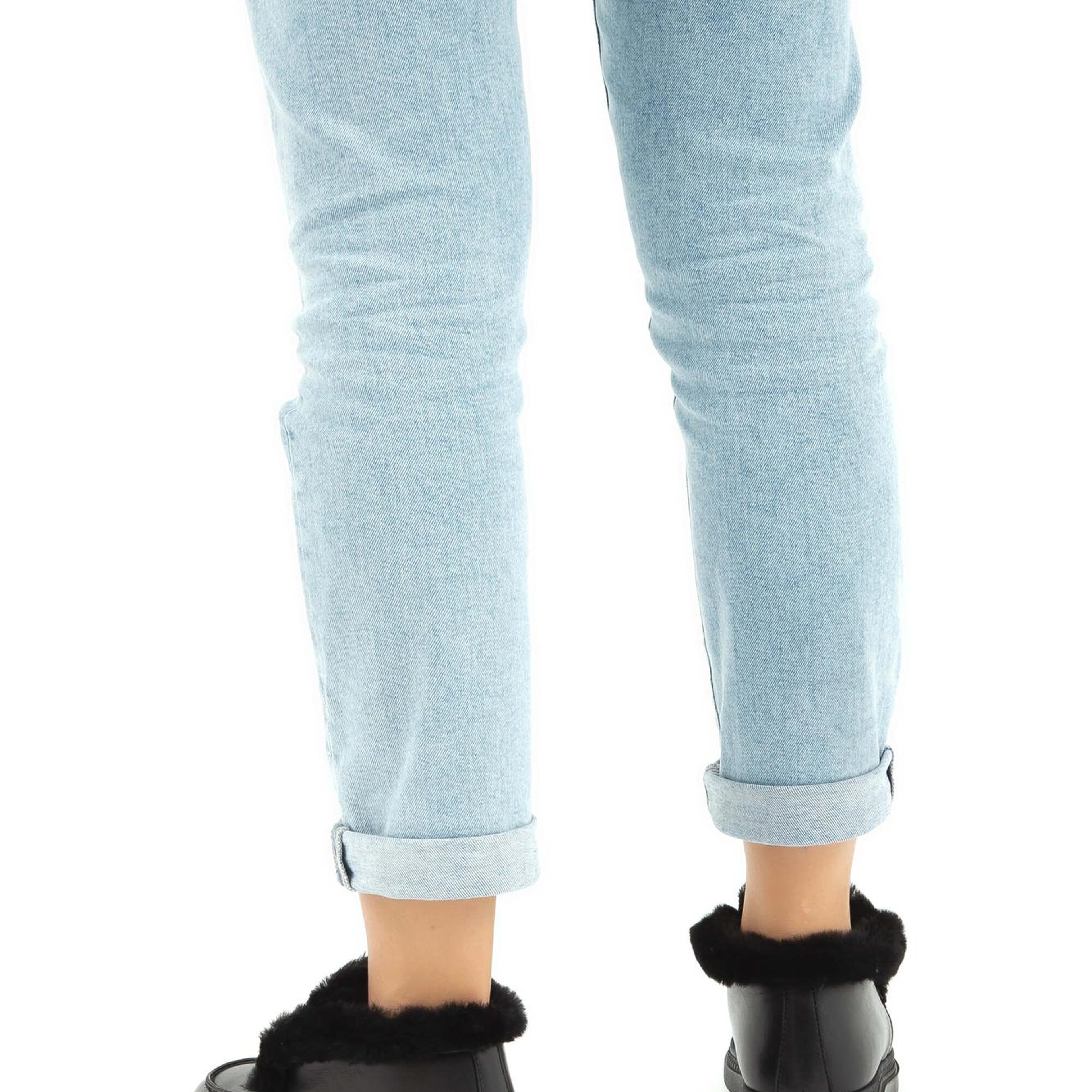 Tamer Tanca Kadın Hakiki Deri Siyah Casual Bot