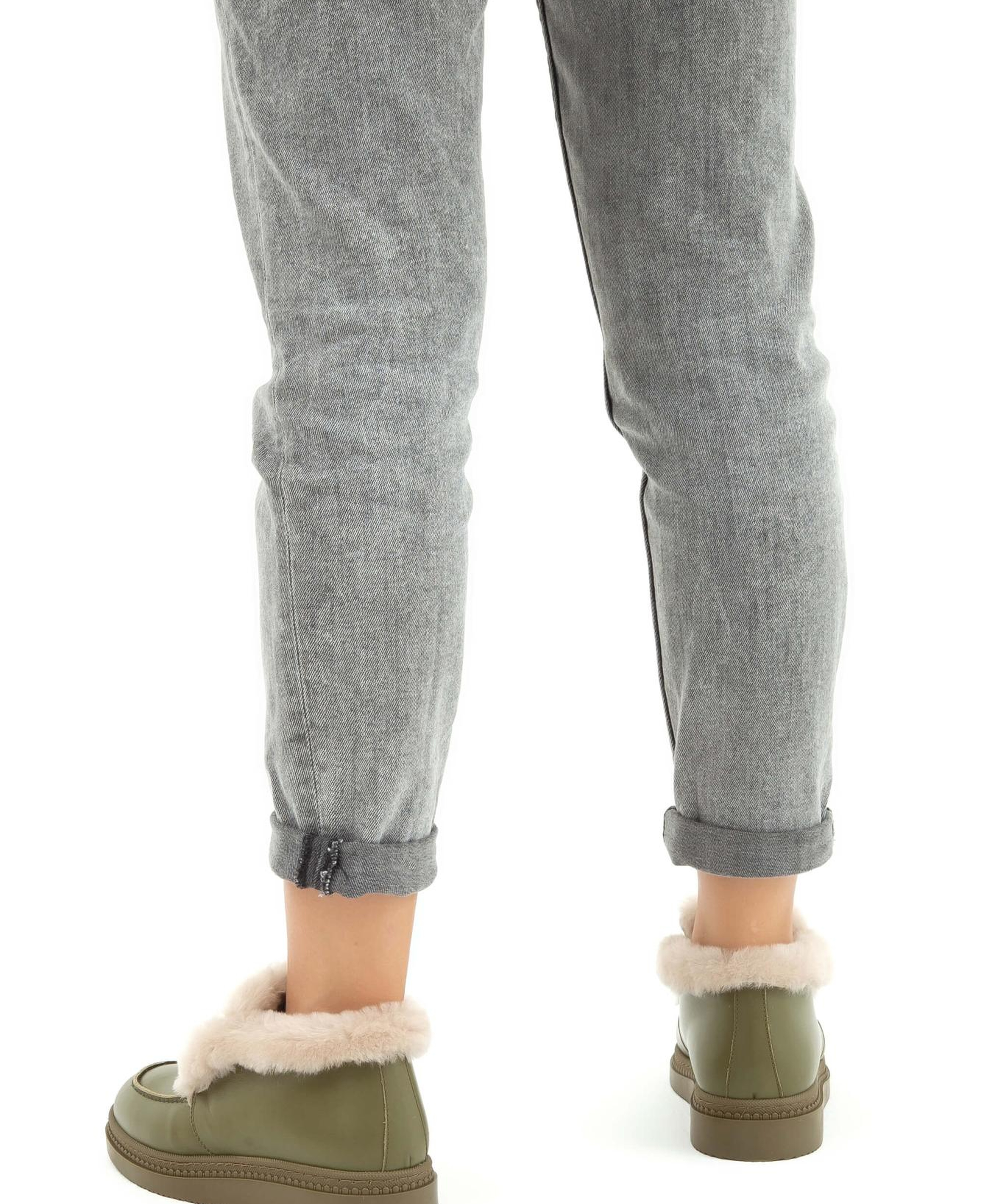 Tamer Tanca Kadın Hakiki Deri Yeşil Casual Bot