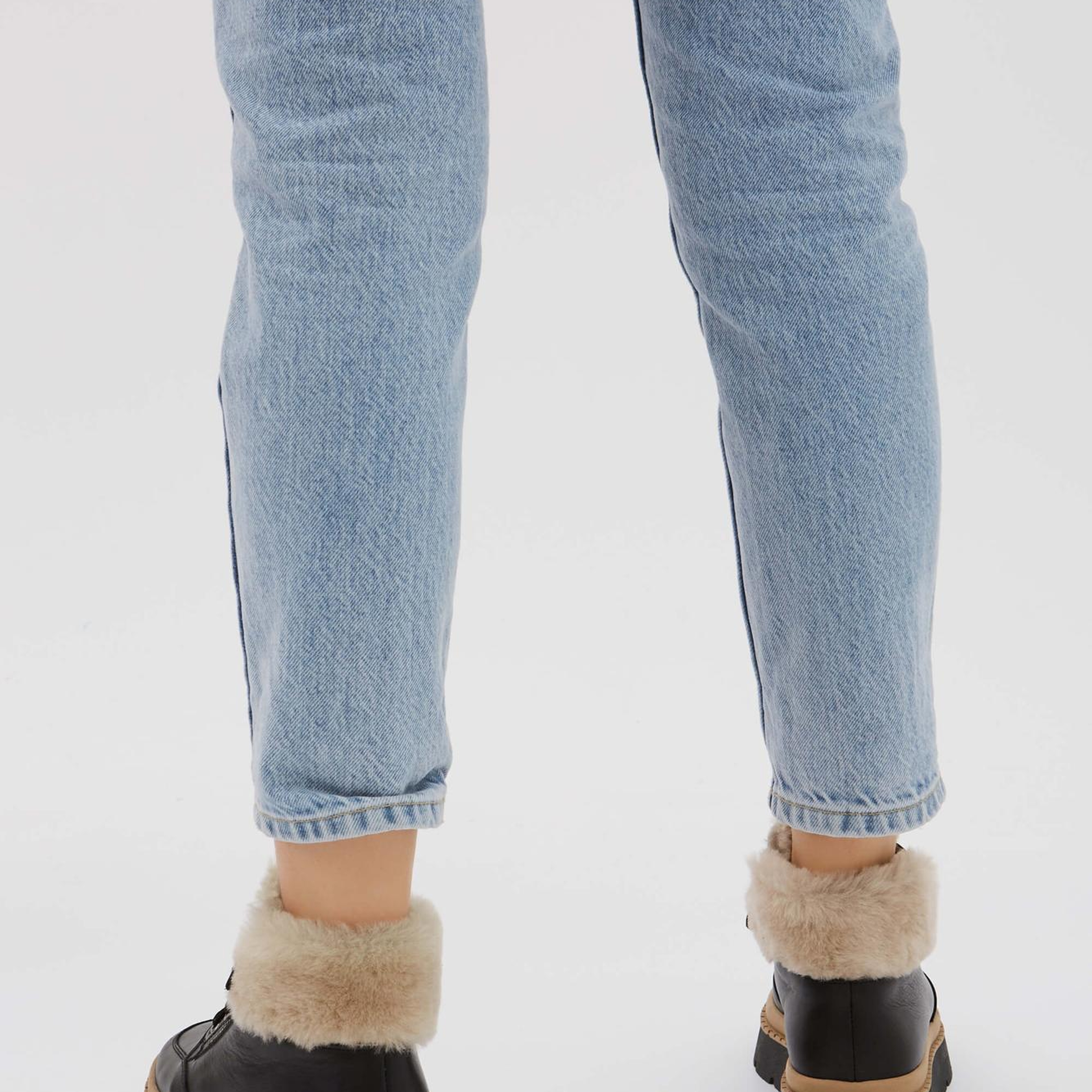 Tamer Tanca Kadın Hakiki Deri Siyah Casual Bot