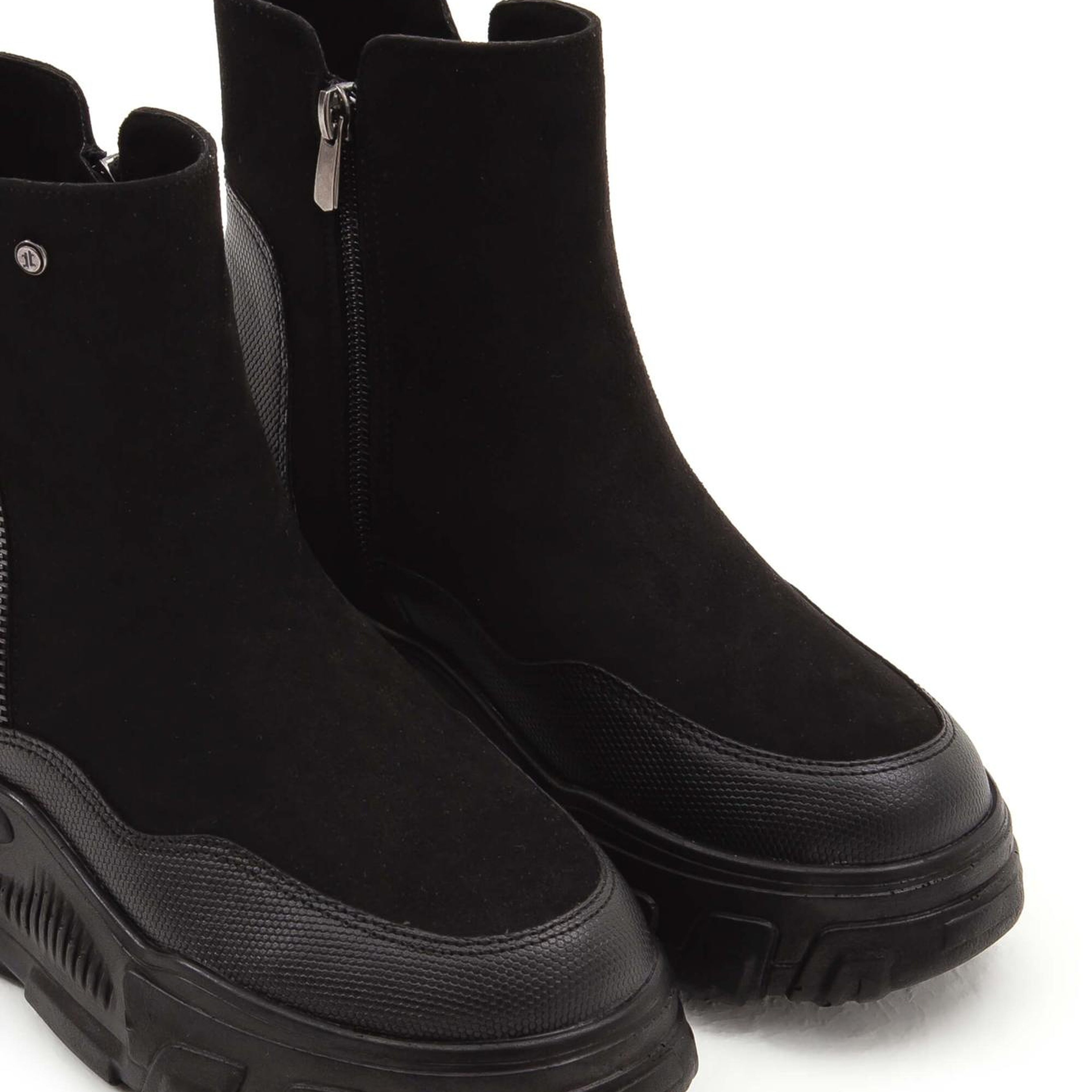 Tamer Tanca Kadın Vegan Siyah Casual Bot