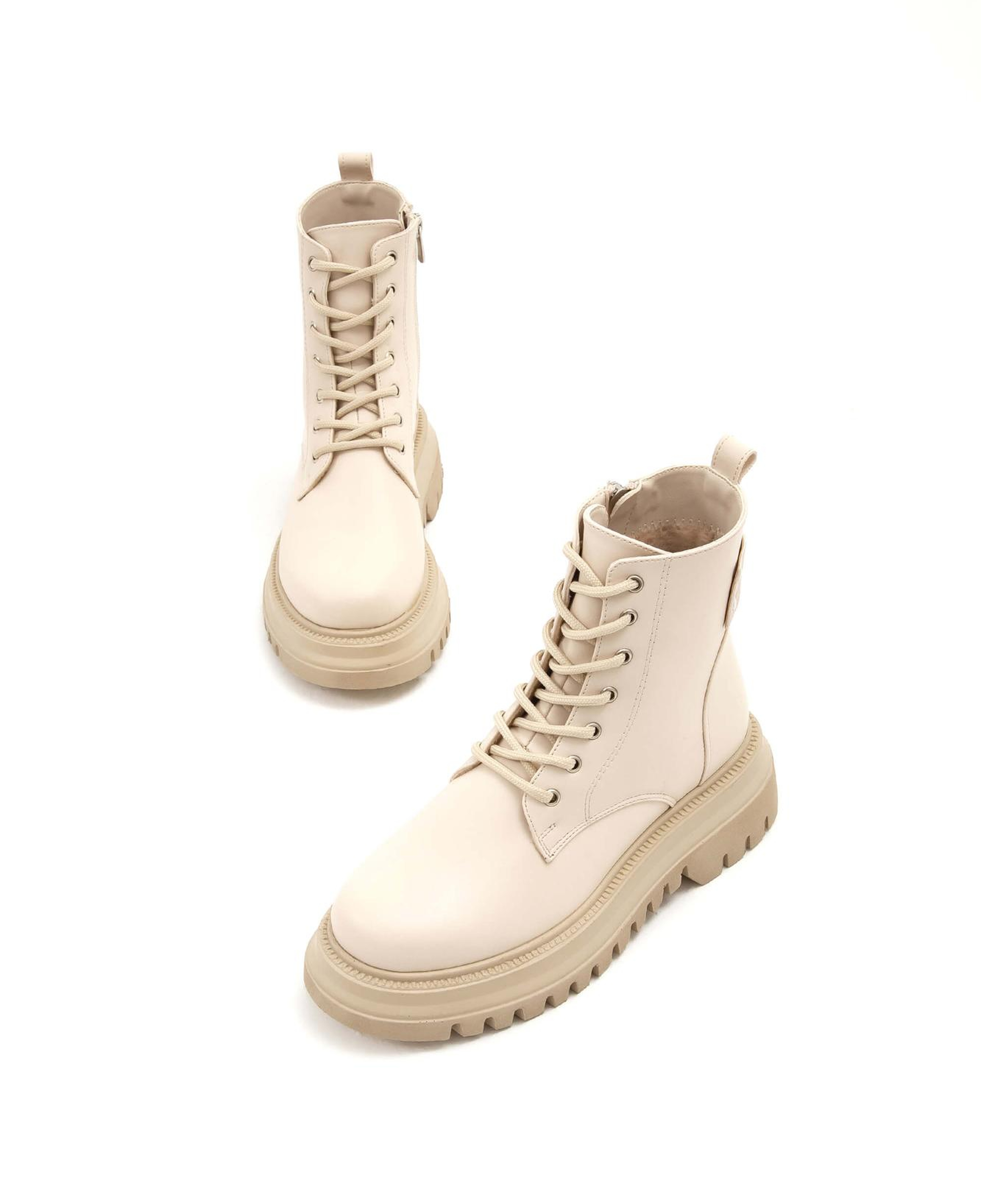 Tamer Tanca Kadın Vegan Bej Casual Bot