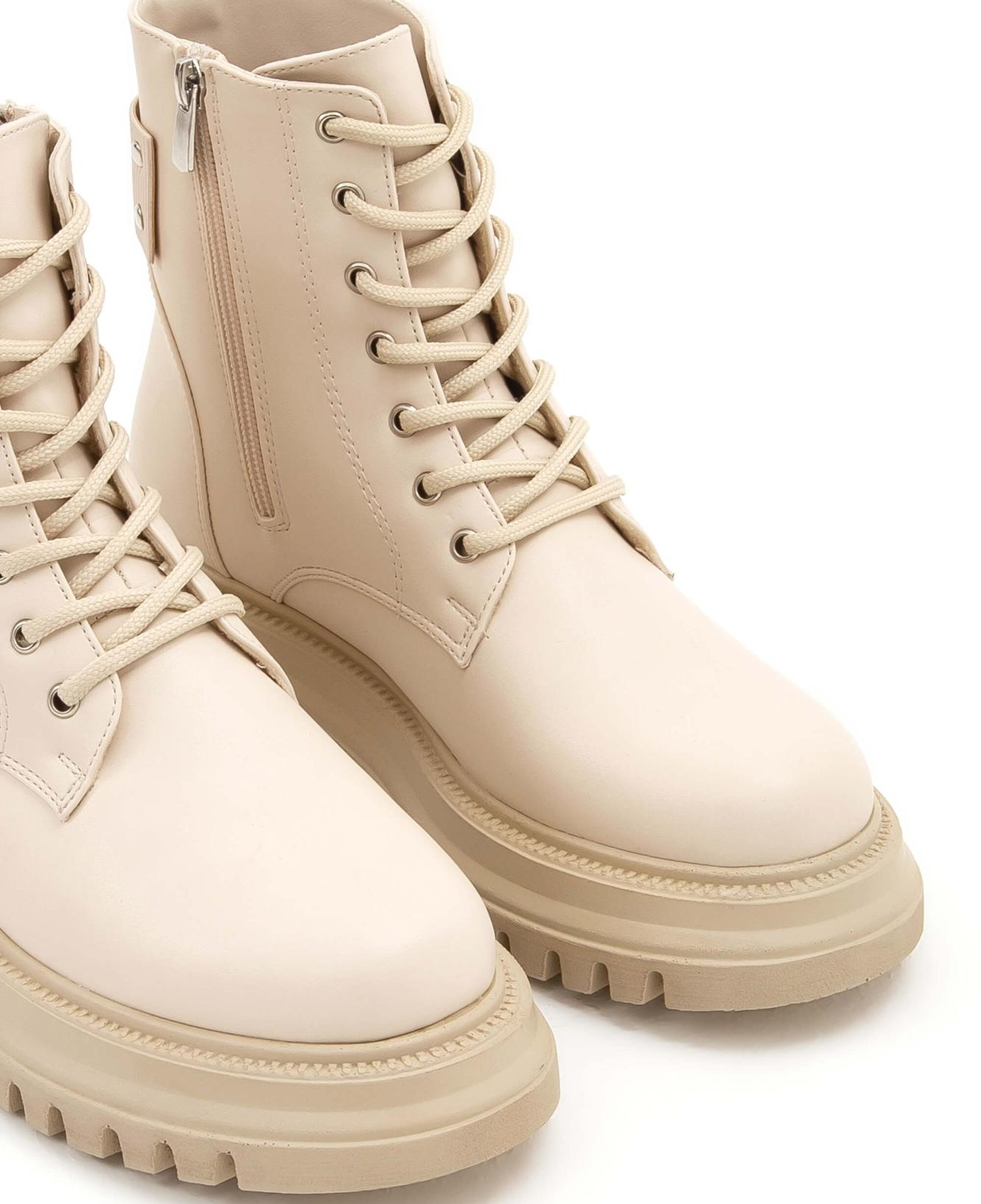 Tamer Tanca Kadın Vegan Bej Casual Bot