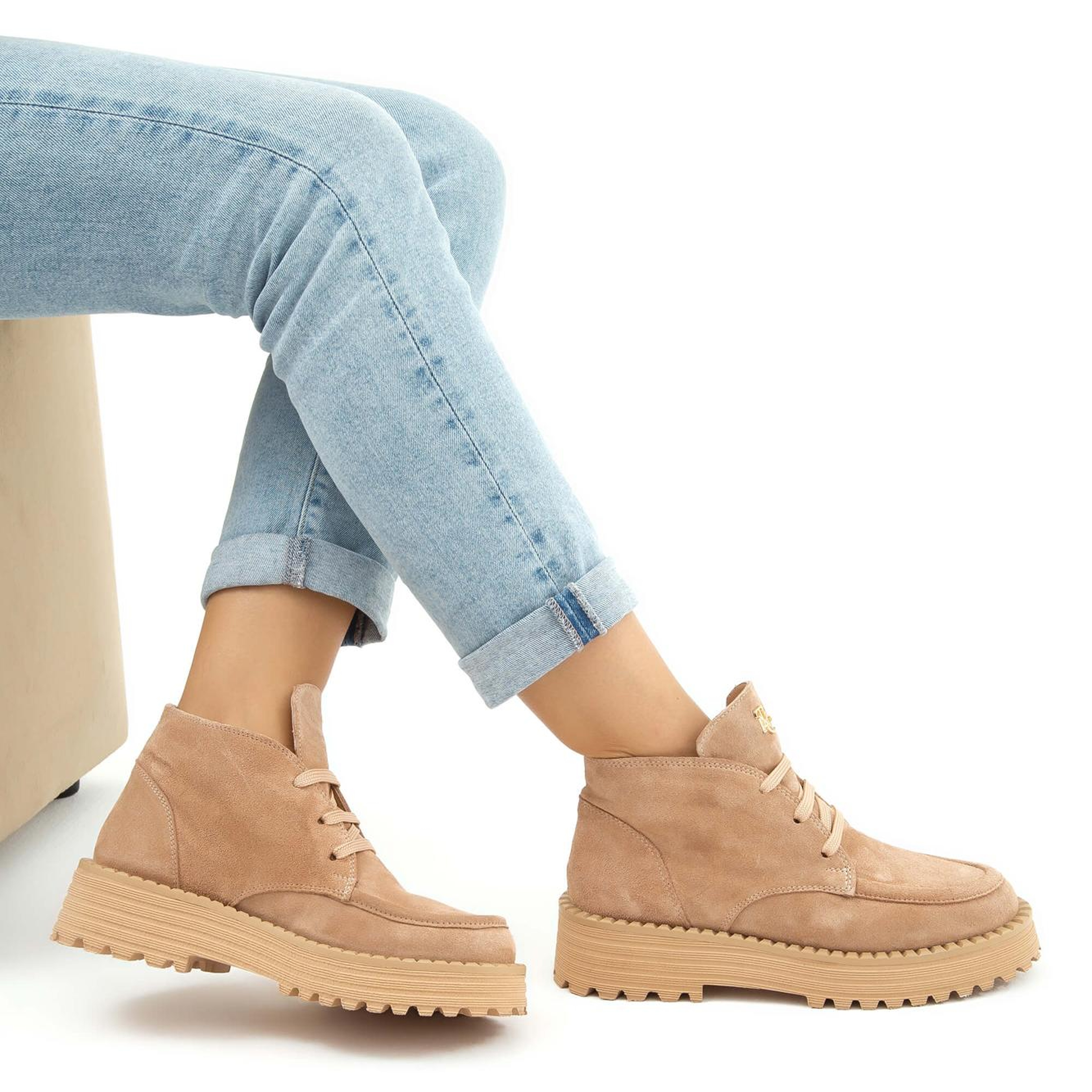 Tamer Tanca Kadın Vegan Camel Casual Bot