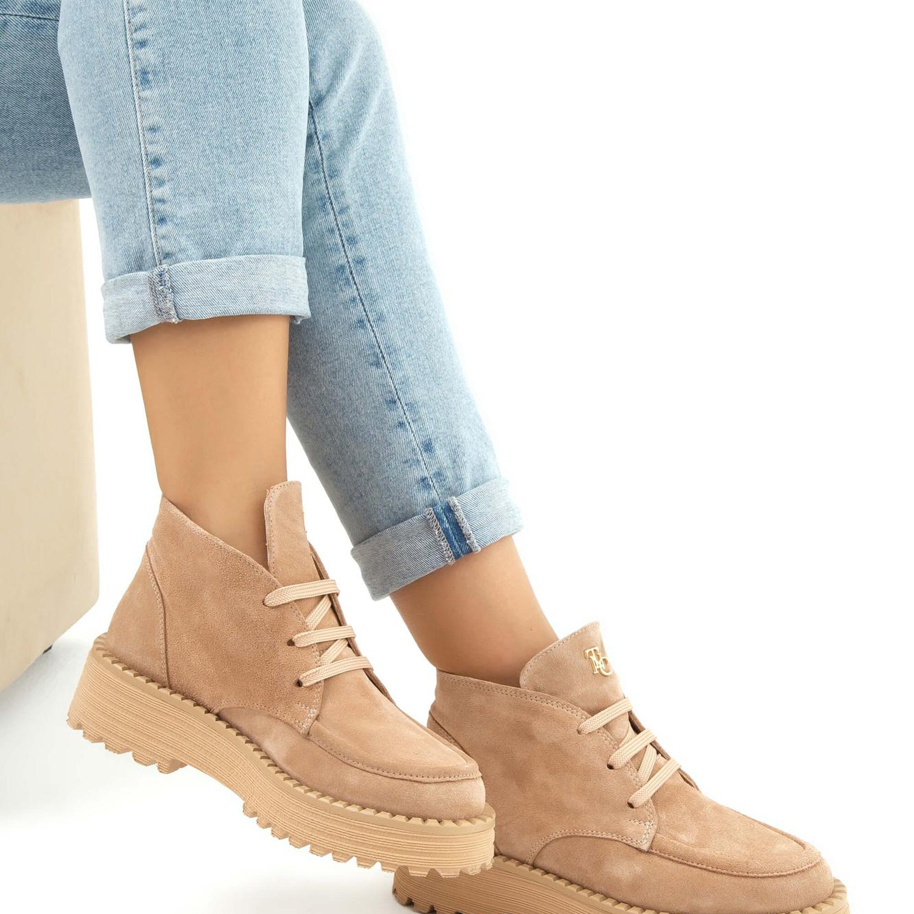 Tamer Tanca Kadın Vegan Camel Casual Bot