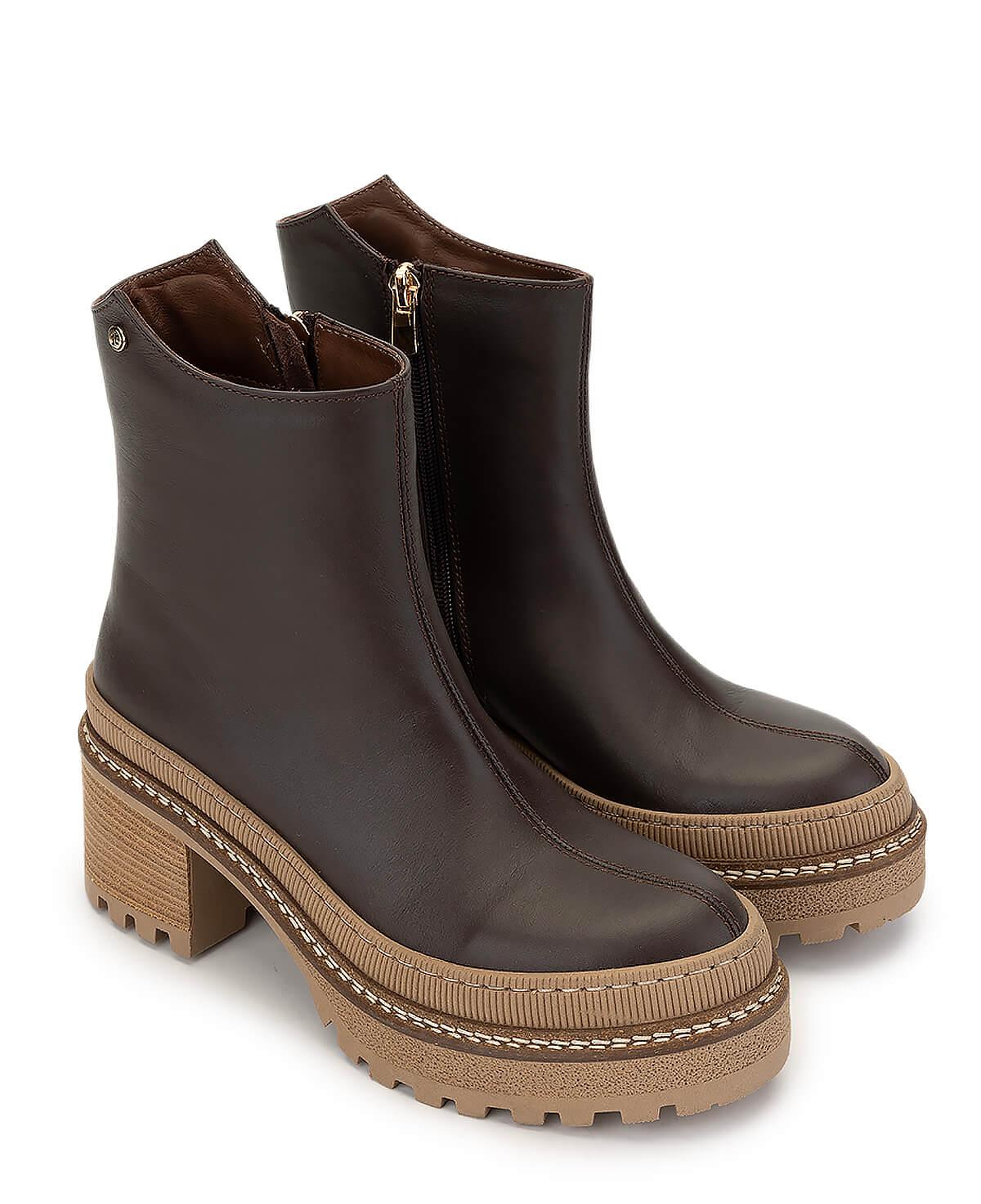 Tamer Tanca Kadın Hakiki Deri Kahverengi Casual Bot