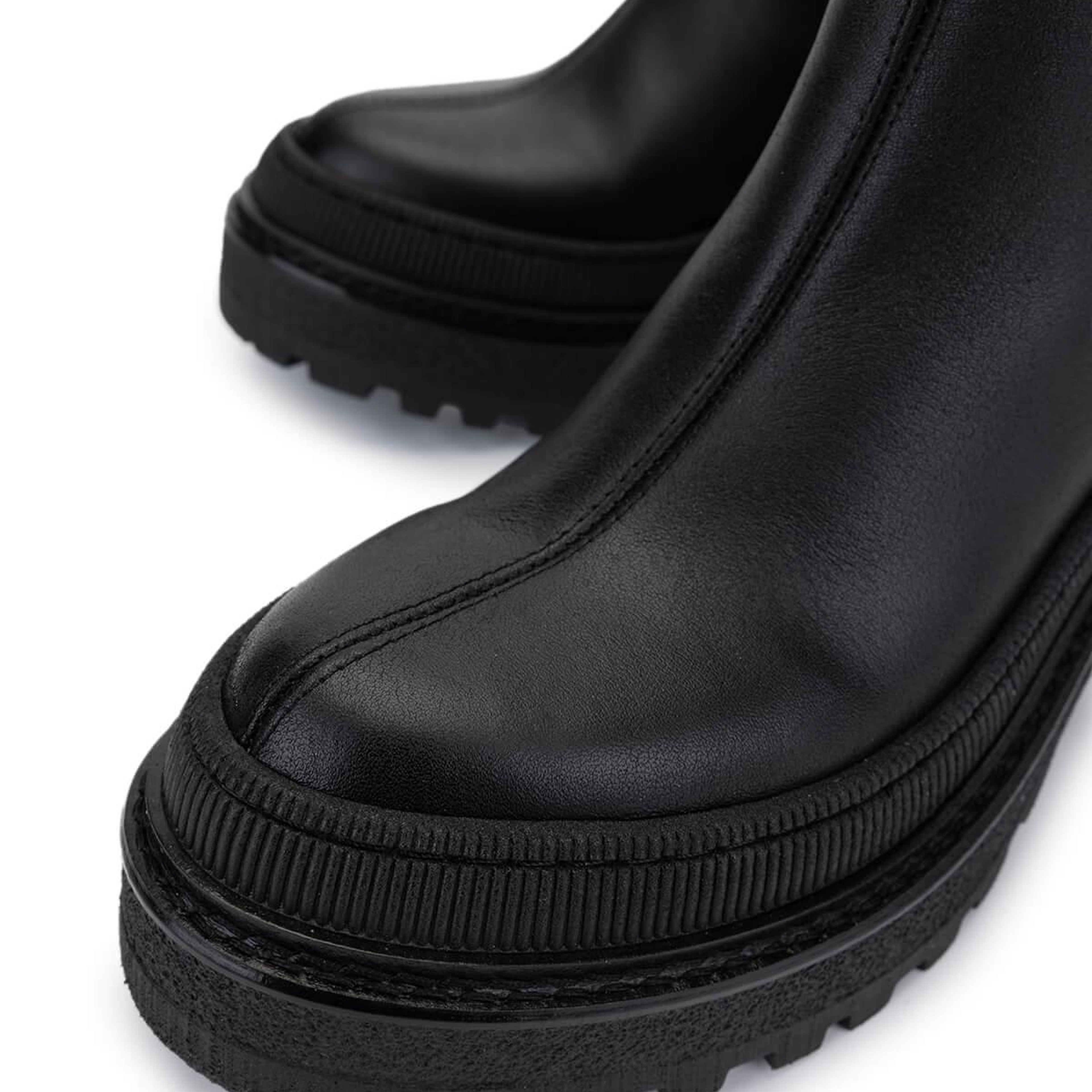 Tamer Tanca Kadın Hakiki Deri Siyah Casual Bot