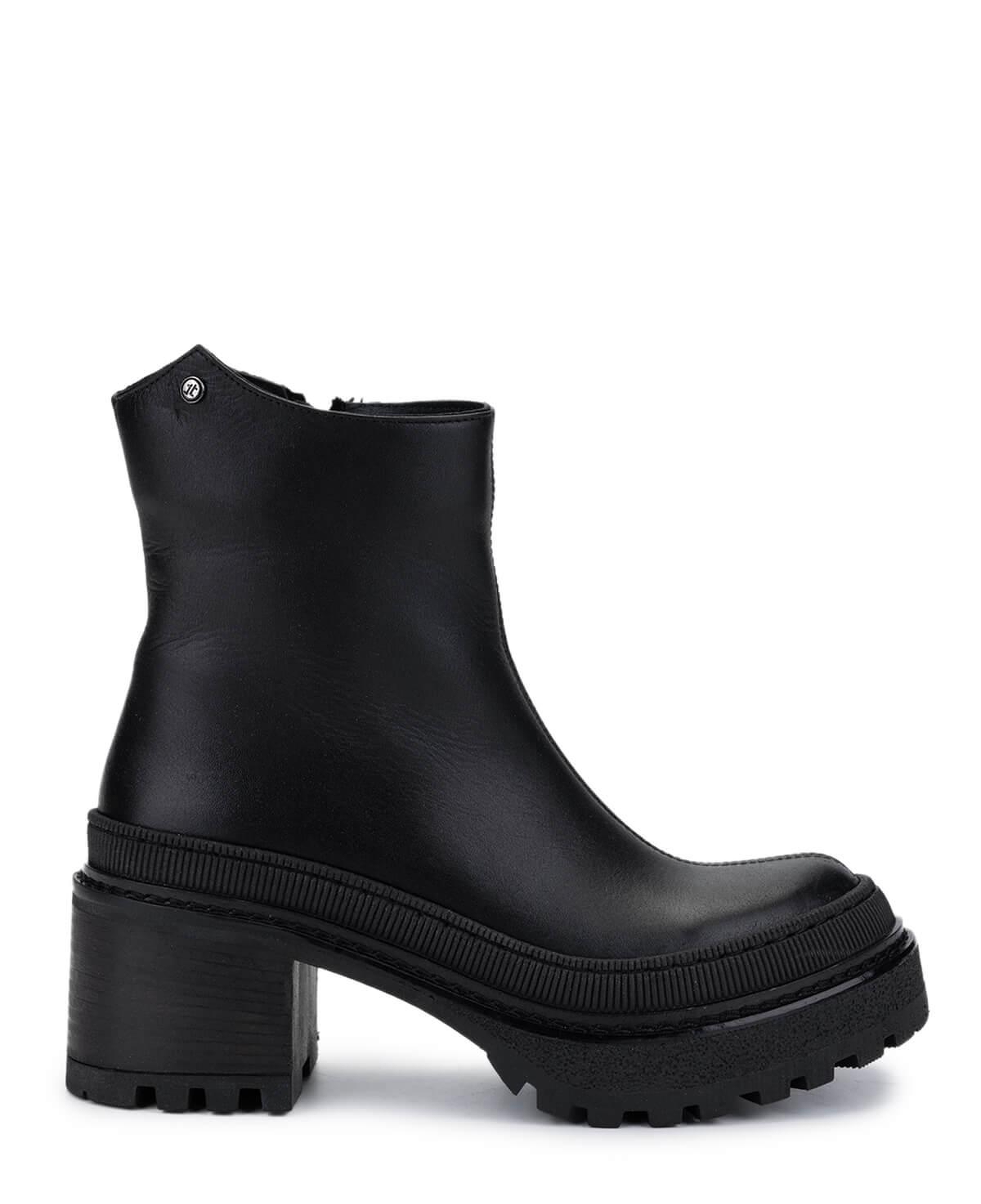 Tamer Tanca Kadın Hakiki Deri Siyah Casual Bot