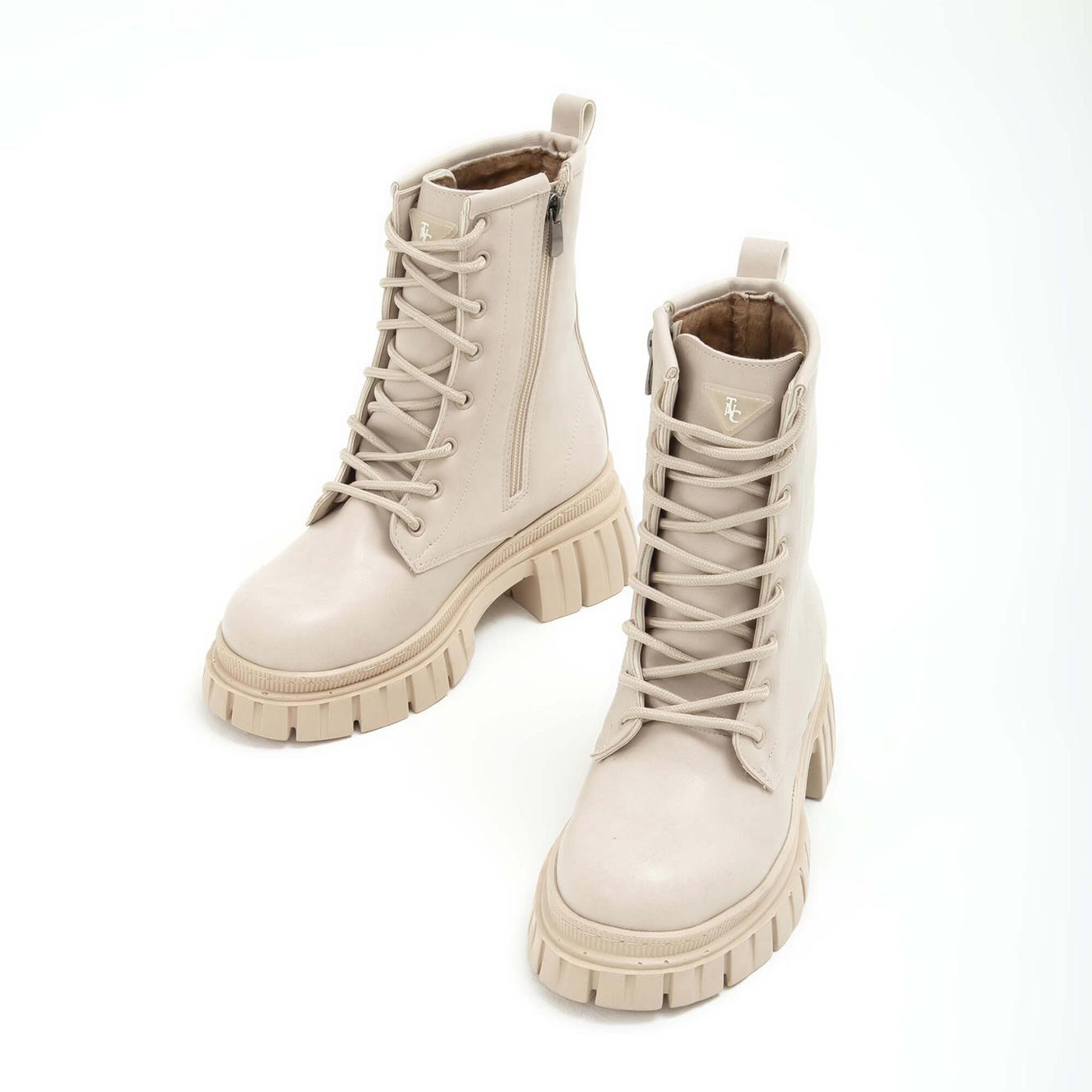 Tamer Tanca Kadın Vegan Bej Günlük Bot