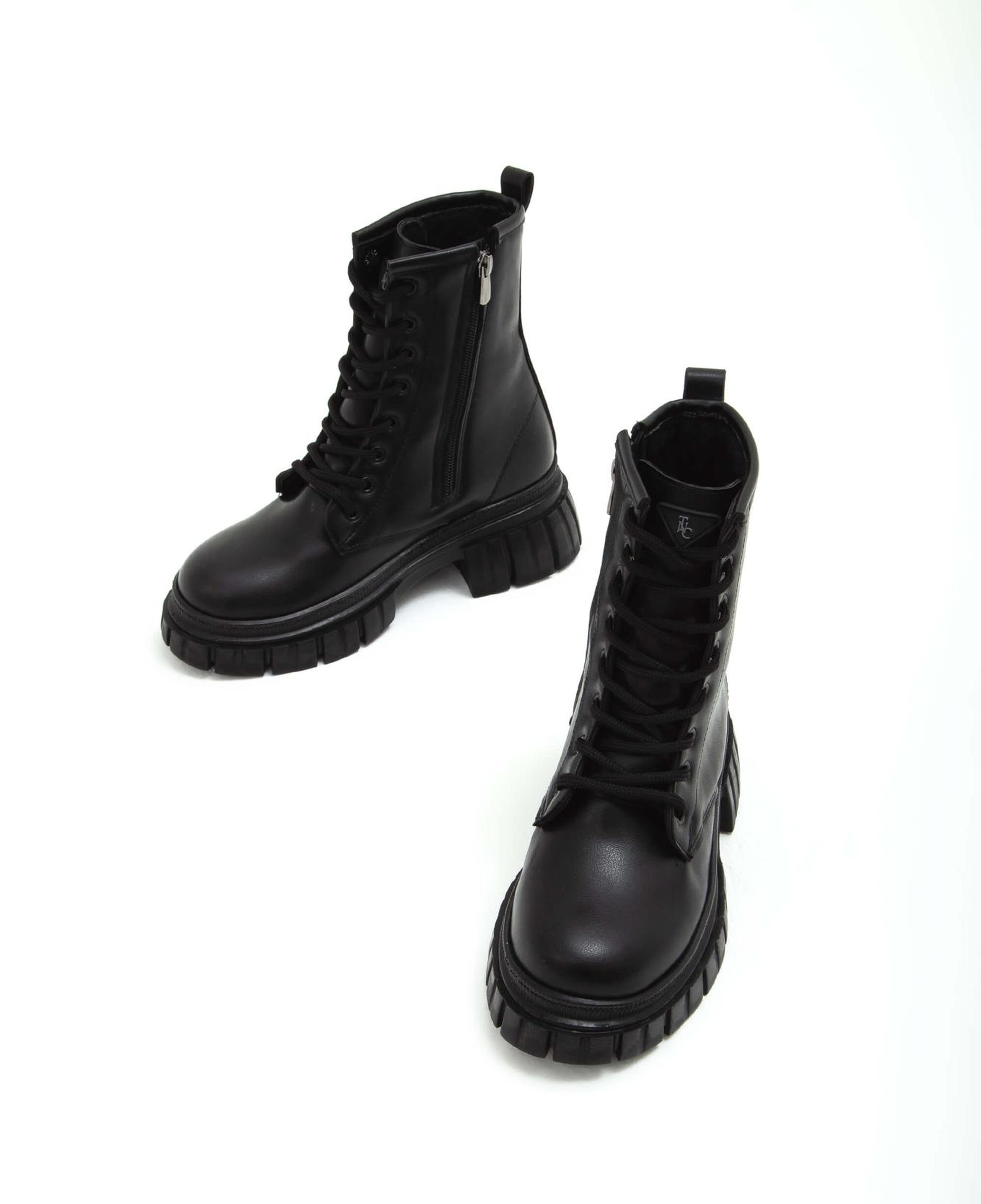 Tamer Tanca Kadın Vegan Siyah Günlük Bot