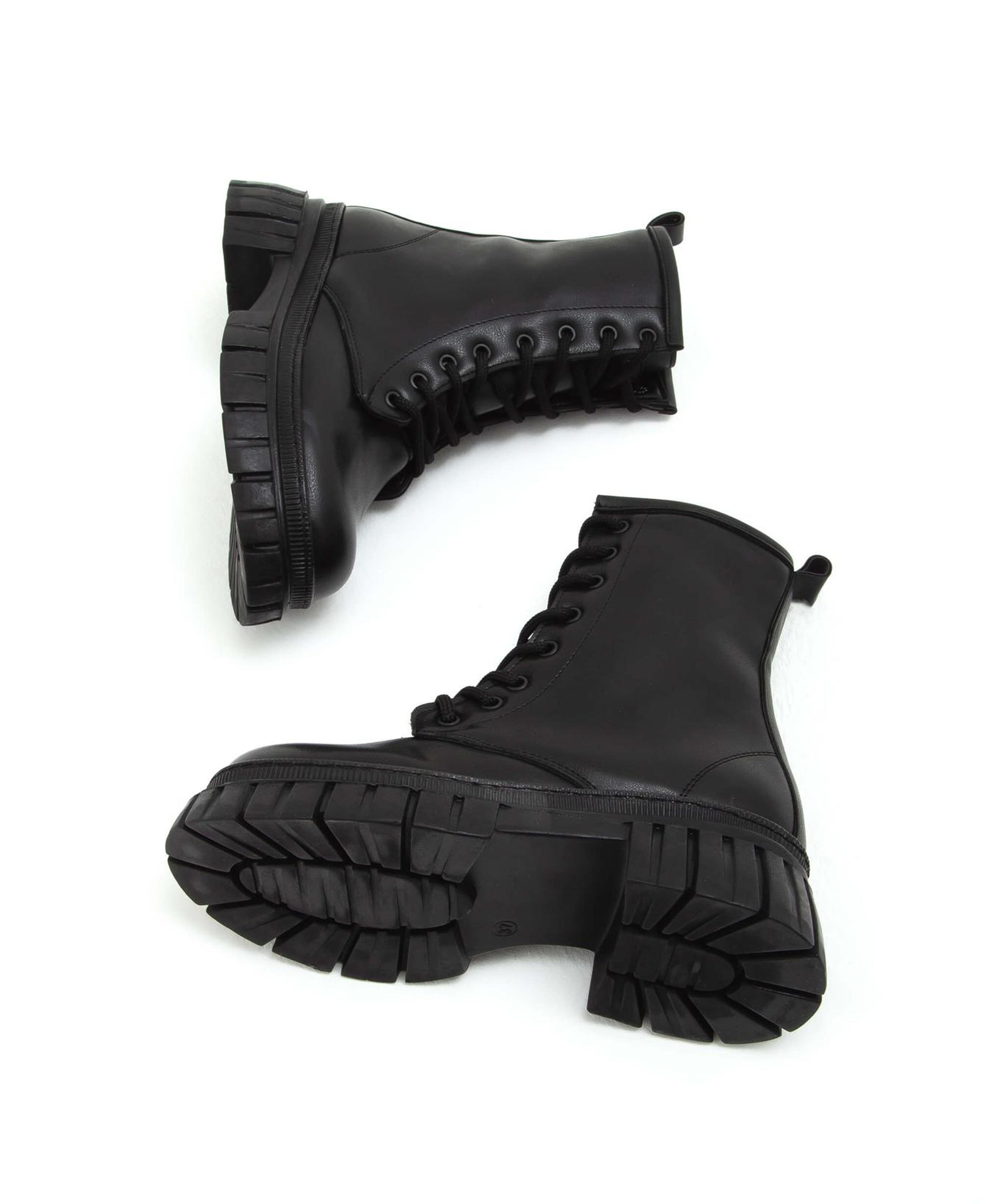 Tamer Tanca Kadın Vegan Siyah Günlük Bot