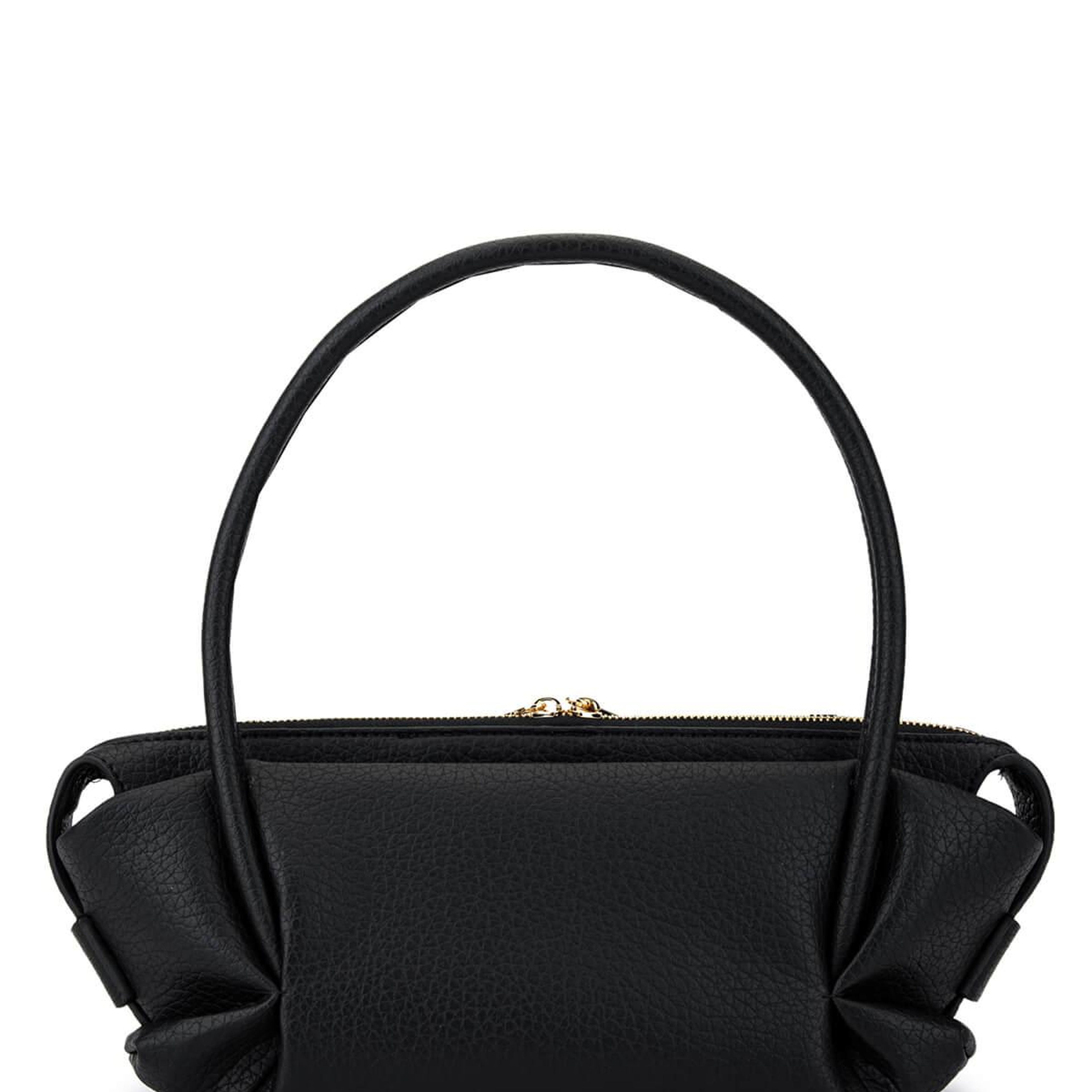 Tamer Tanca Kadın Suni Deri Siyah Floter Kol Çantası