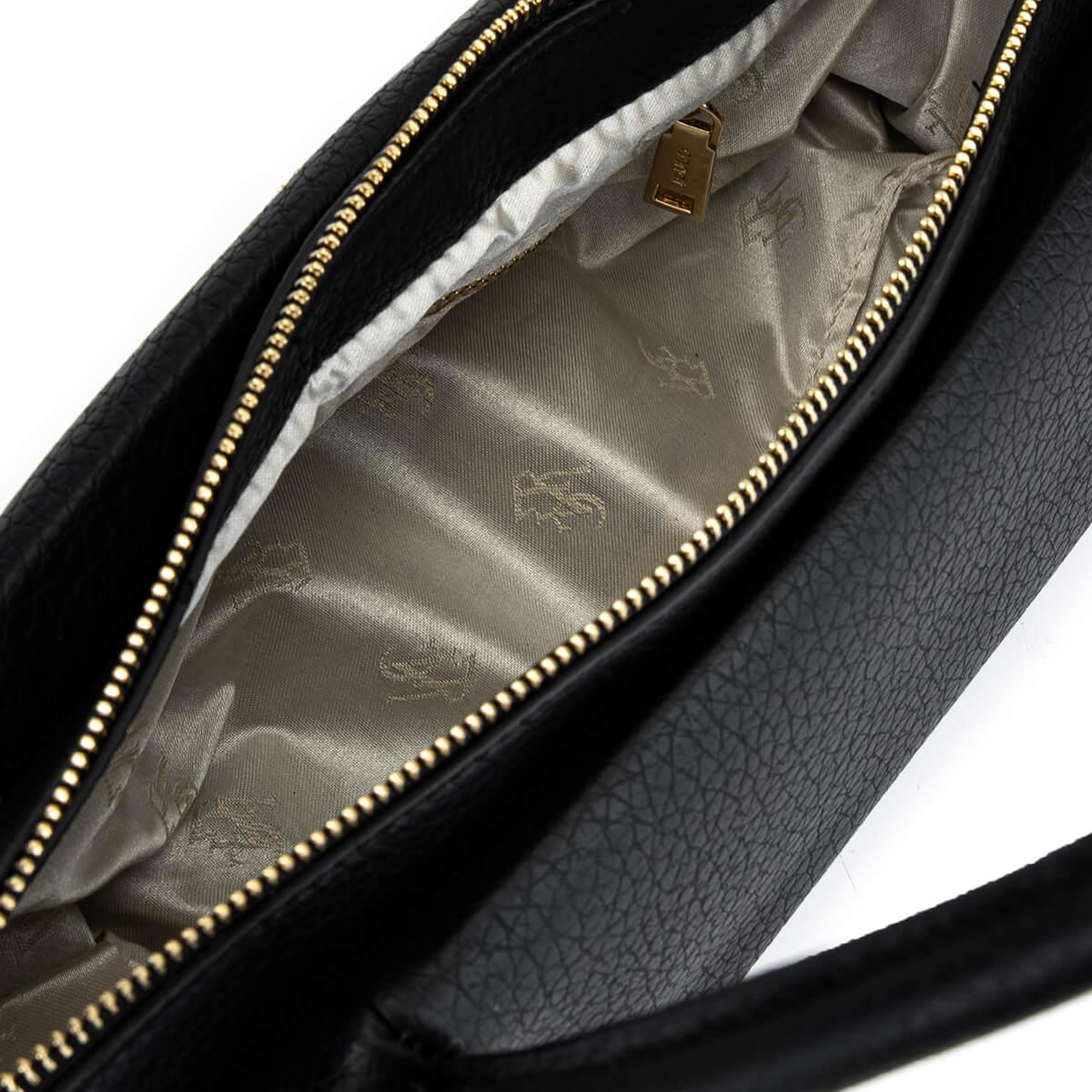 Tamer Tanca Kadın Suni Deri Siyah Floter Kol Çantası