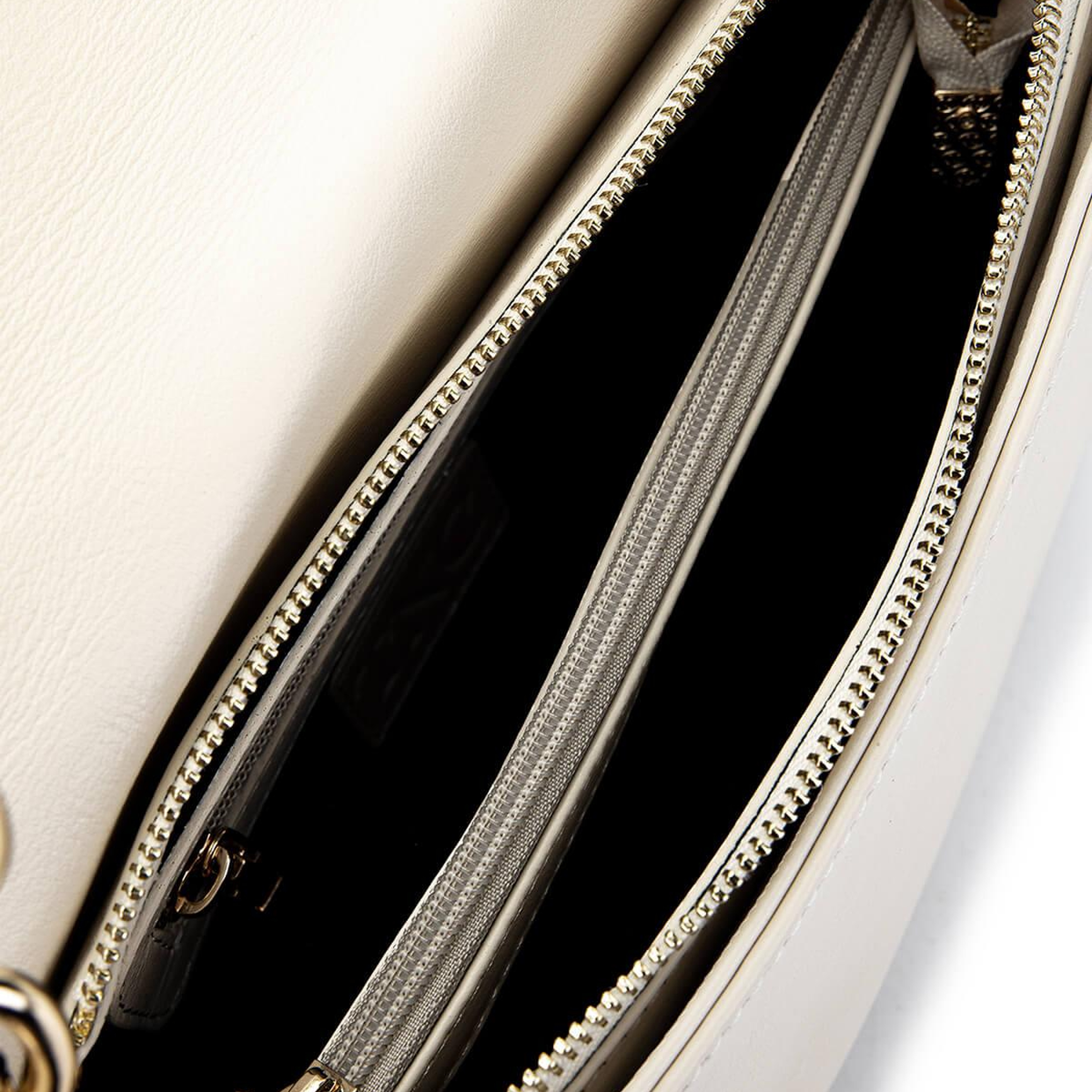 Tamer Tanca Kadın Hakiki Deri Bej Omuz Çanta